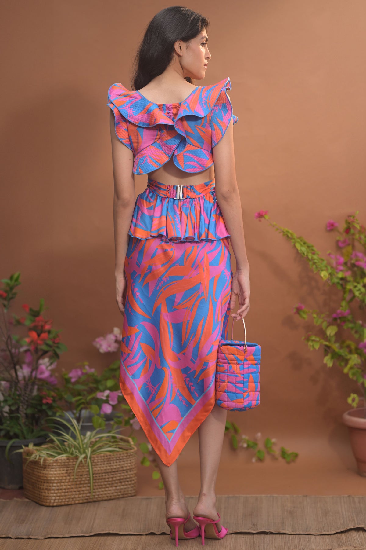 Leila Ruffled Blouse