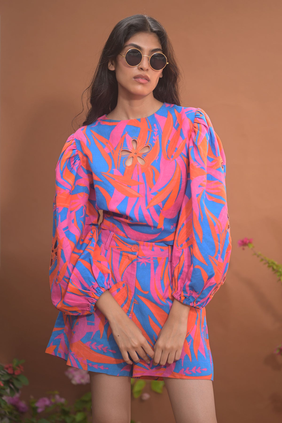 Leila Cutout Blouse