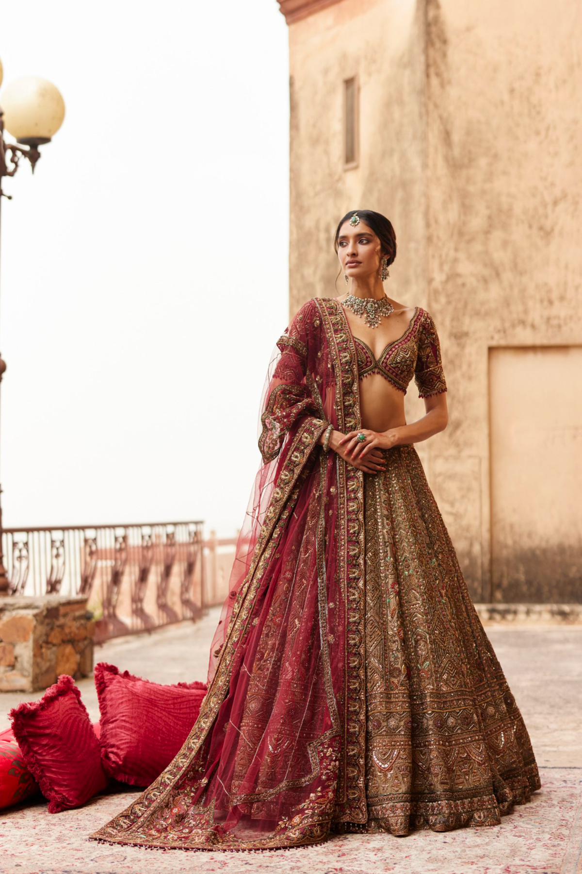 Dahlia Lehenga set