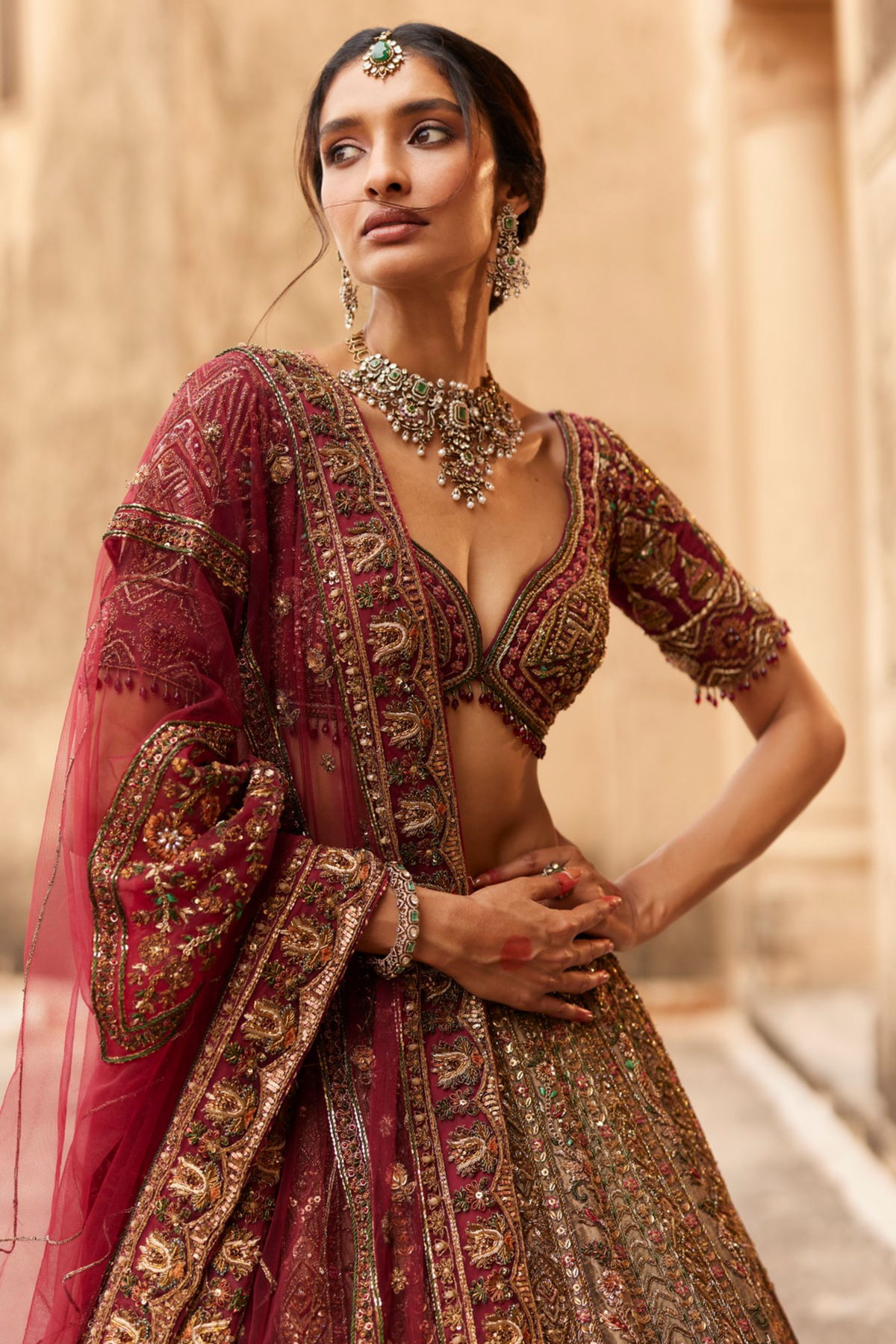 Dahlia Lehenga set