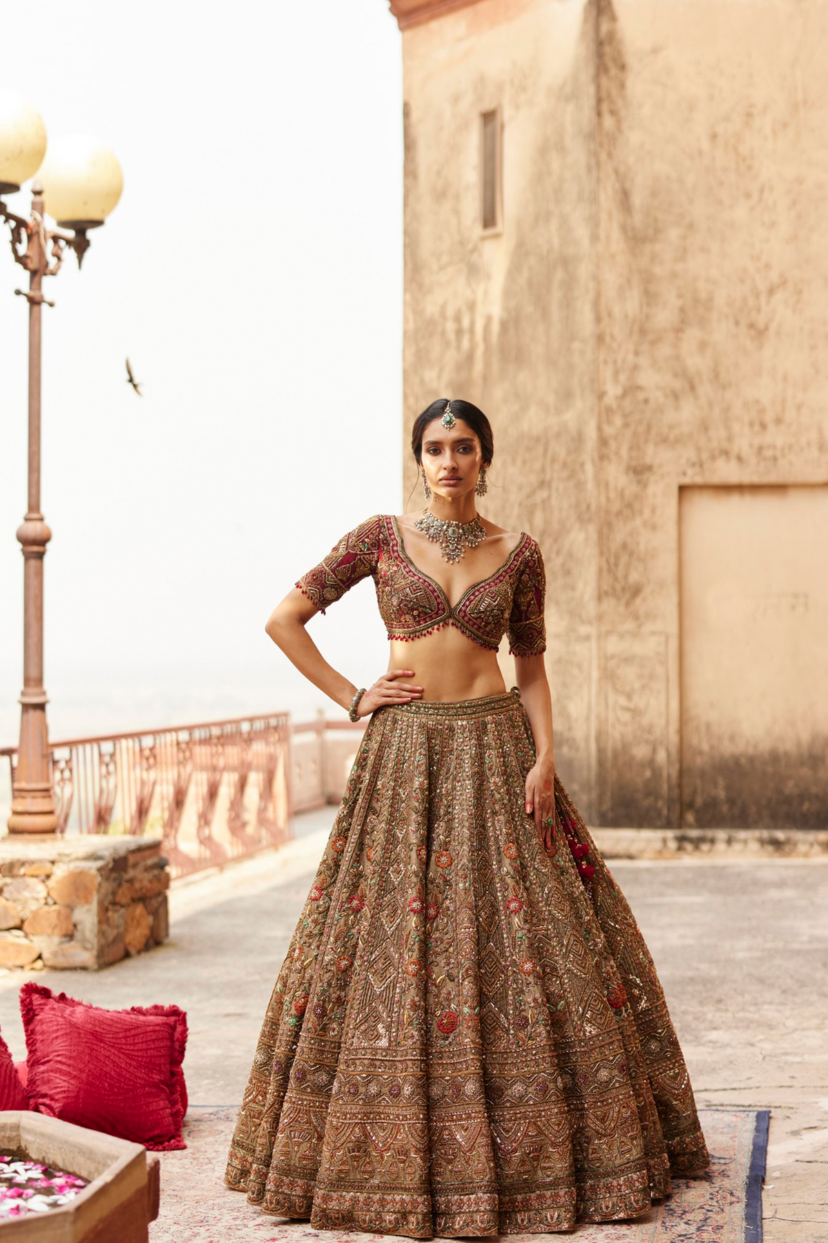 Dahlia Lehenga set