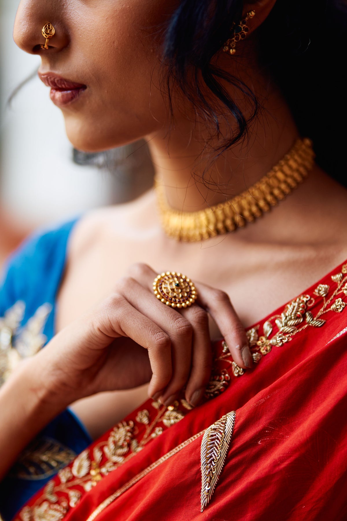Seetaphool Rani Saree &amp; Blouse