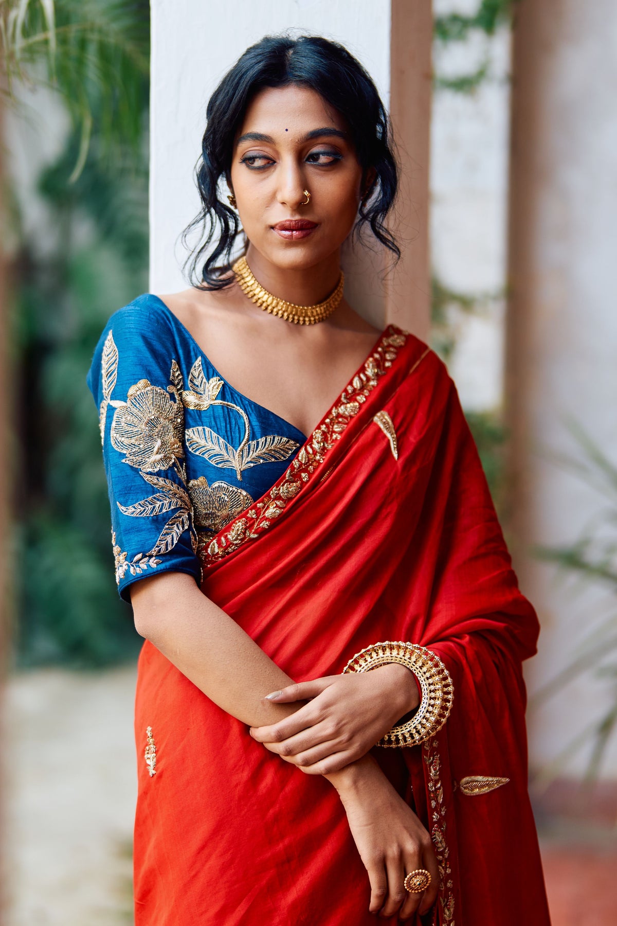 Seetaphool Rani Saree &amp; Blouse