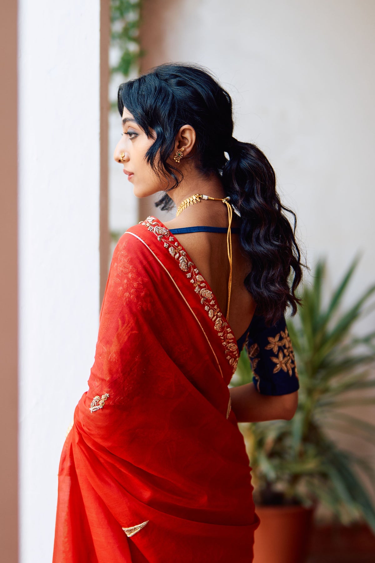 Seetaphool Rani Saree &amp; Blouse
