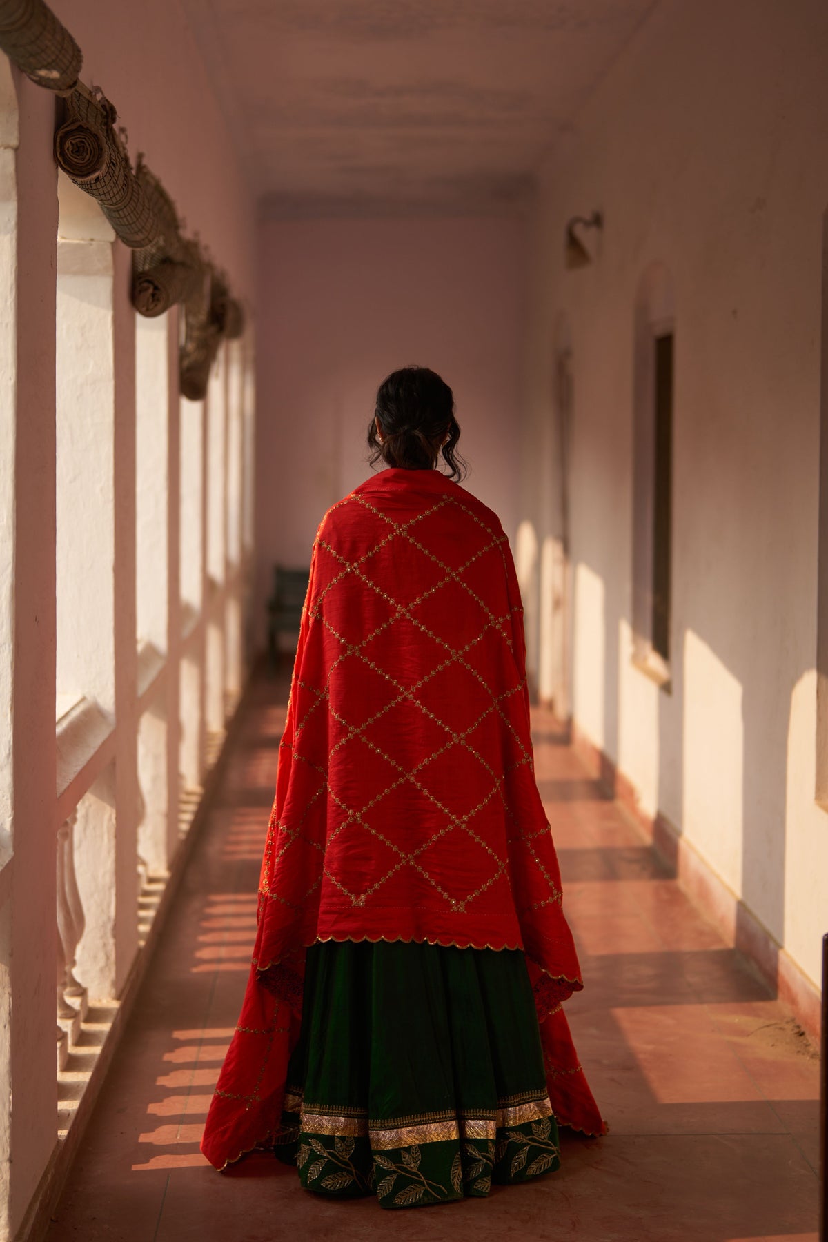 Rani Bahar Reshmi Lehenga Set