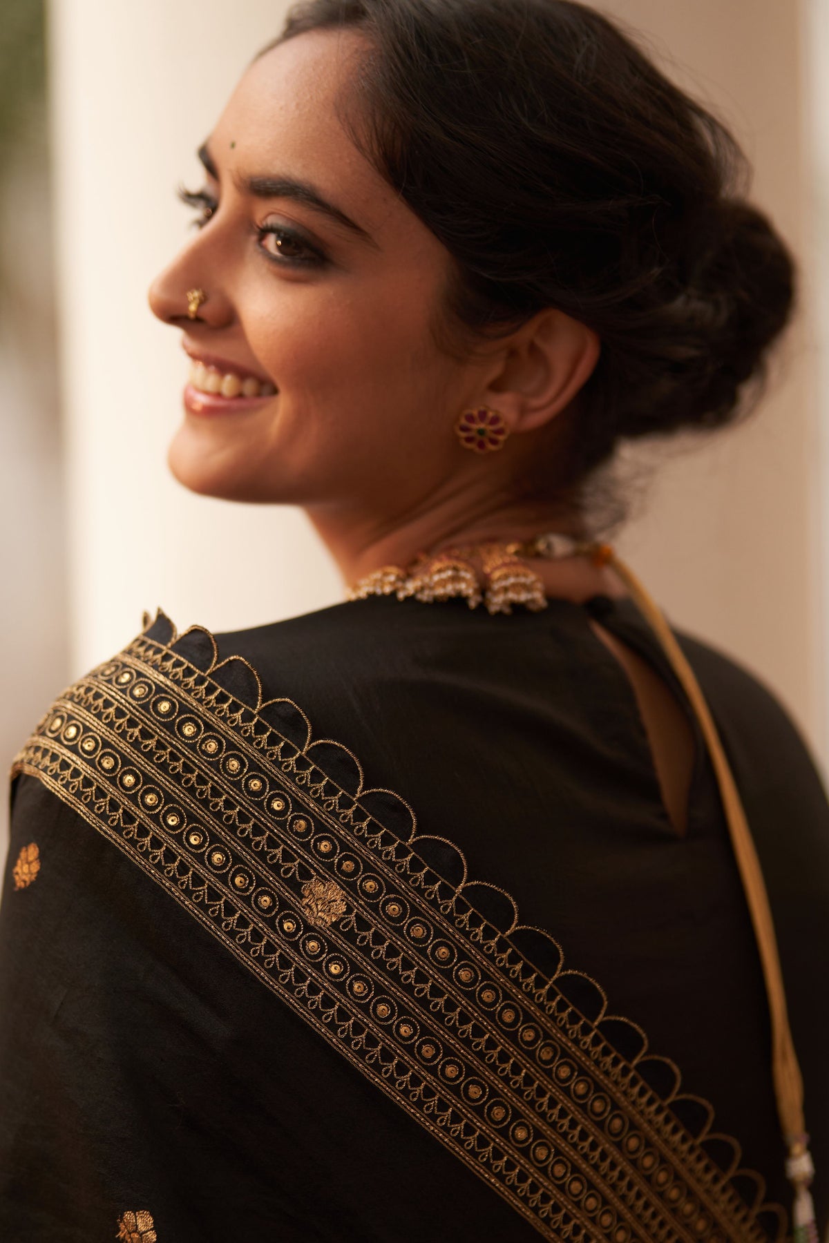Rani Kairi Saree &amp; Blouse