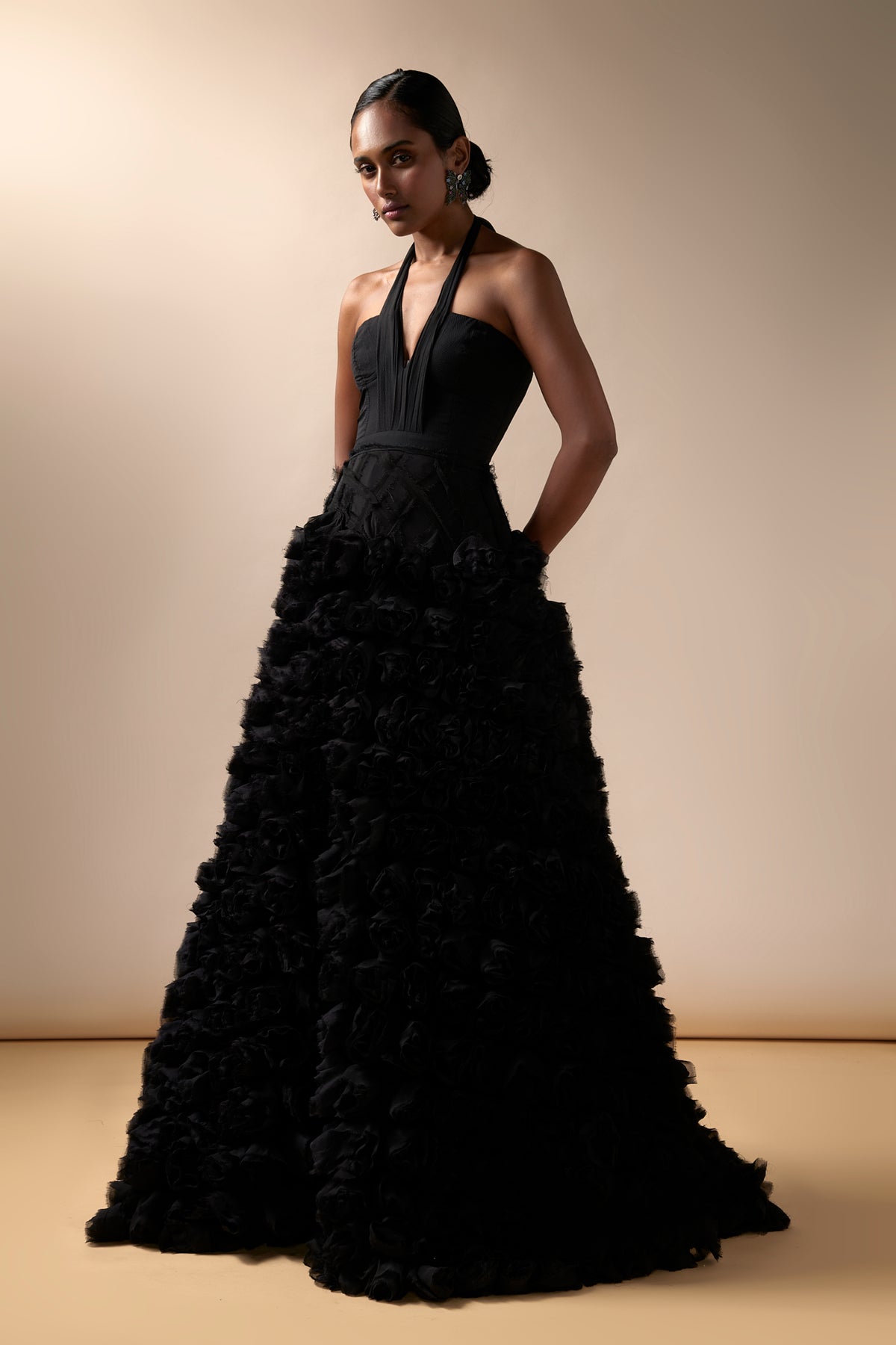 Black Roses Gown