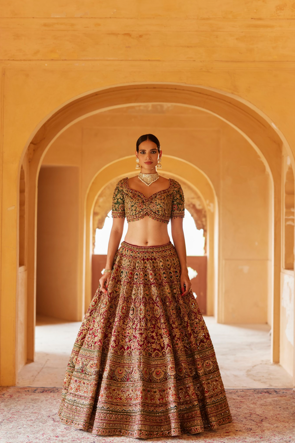 Ellina Lehenga set