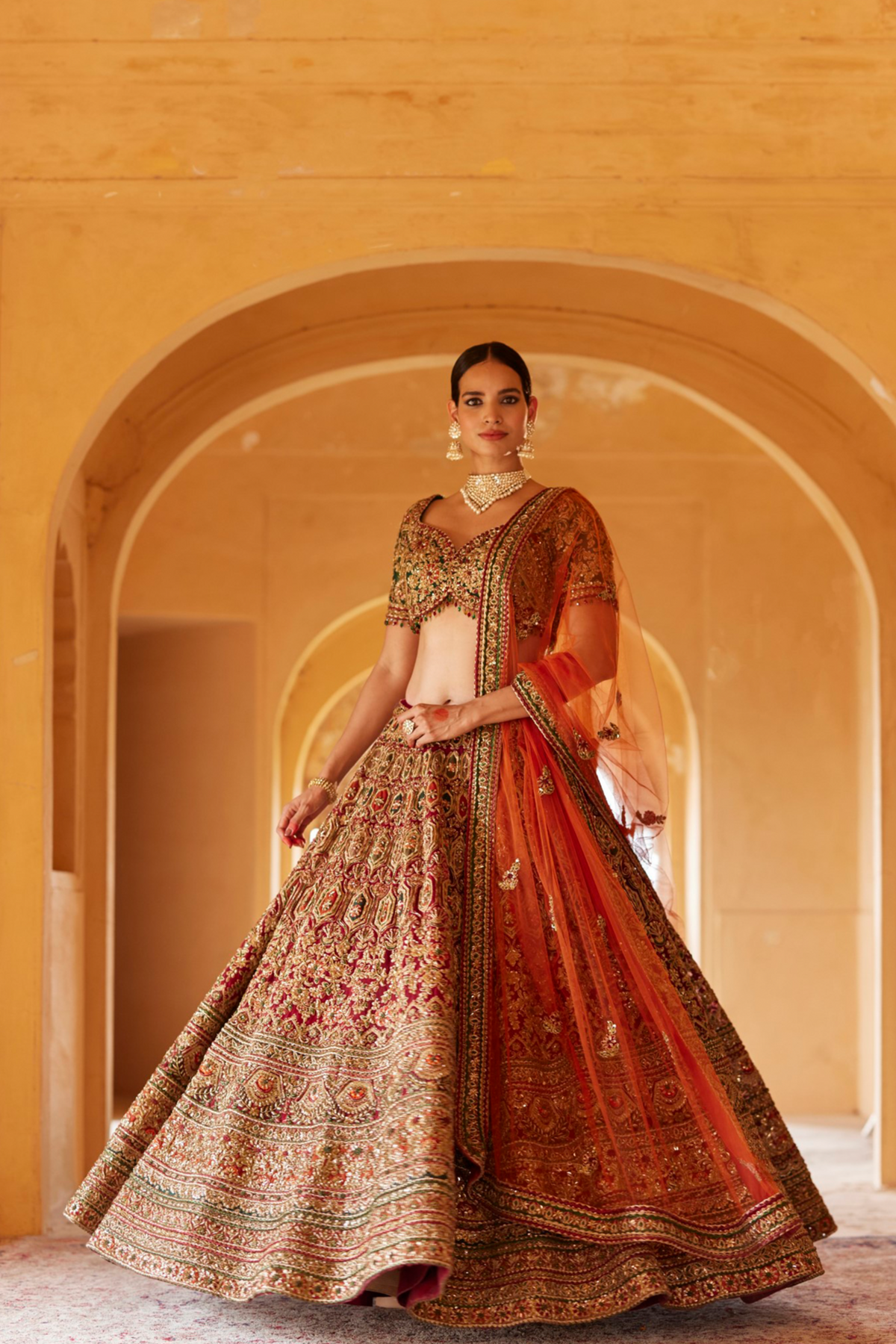 Ellina Lehenga set