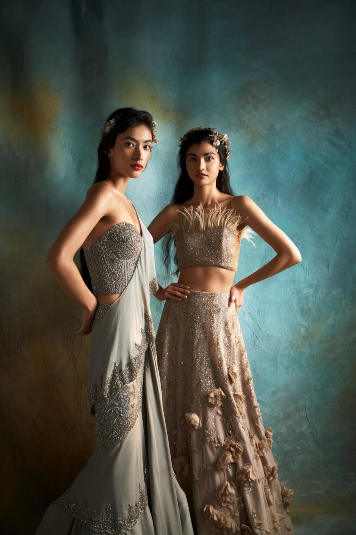 Nude Natasha Lehenga Set