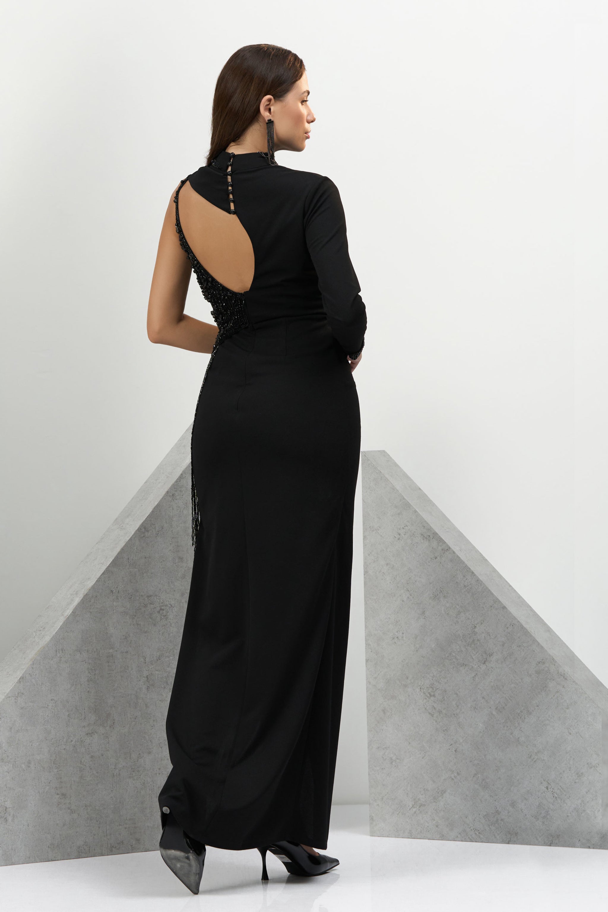 One Shoulder Designer Evening Dresses