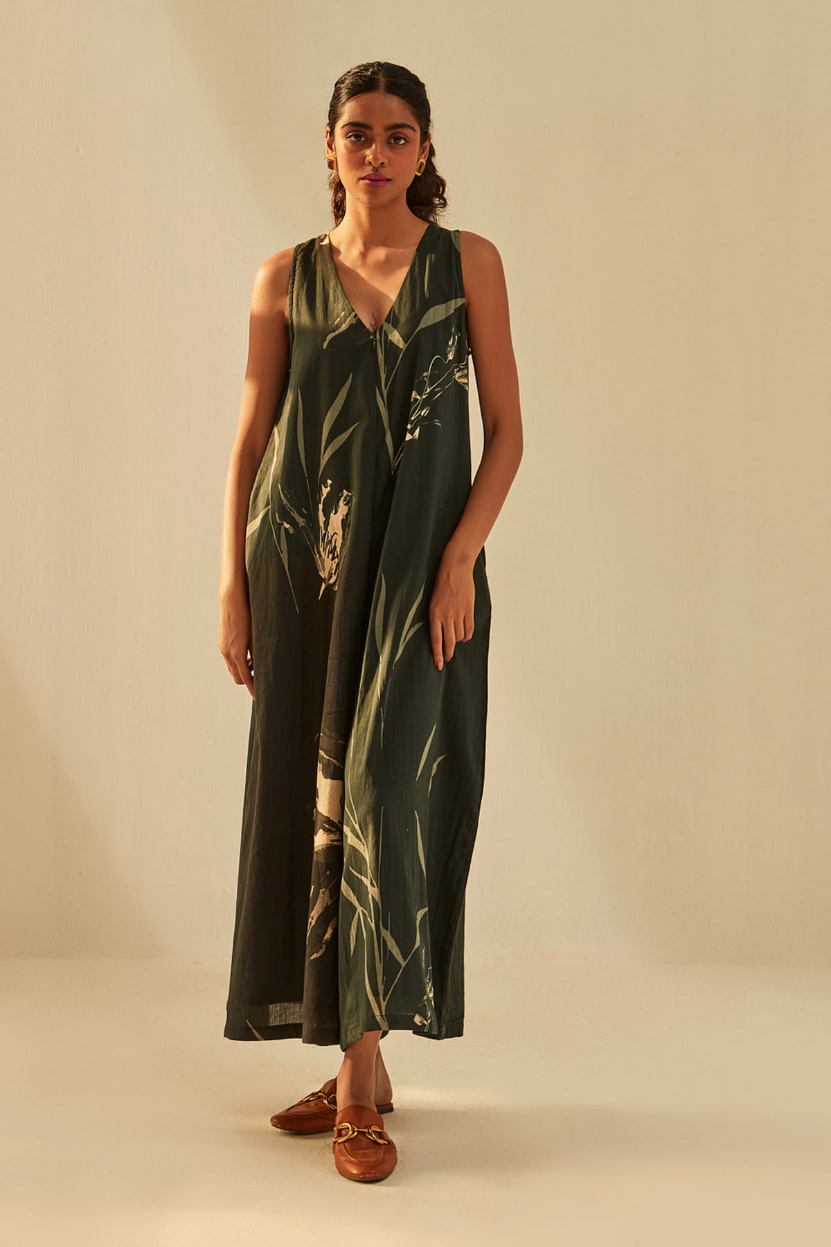 Twilight Black Green Jumpsuit