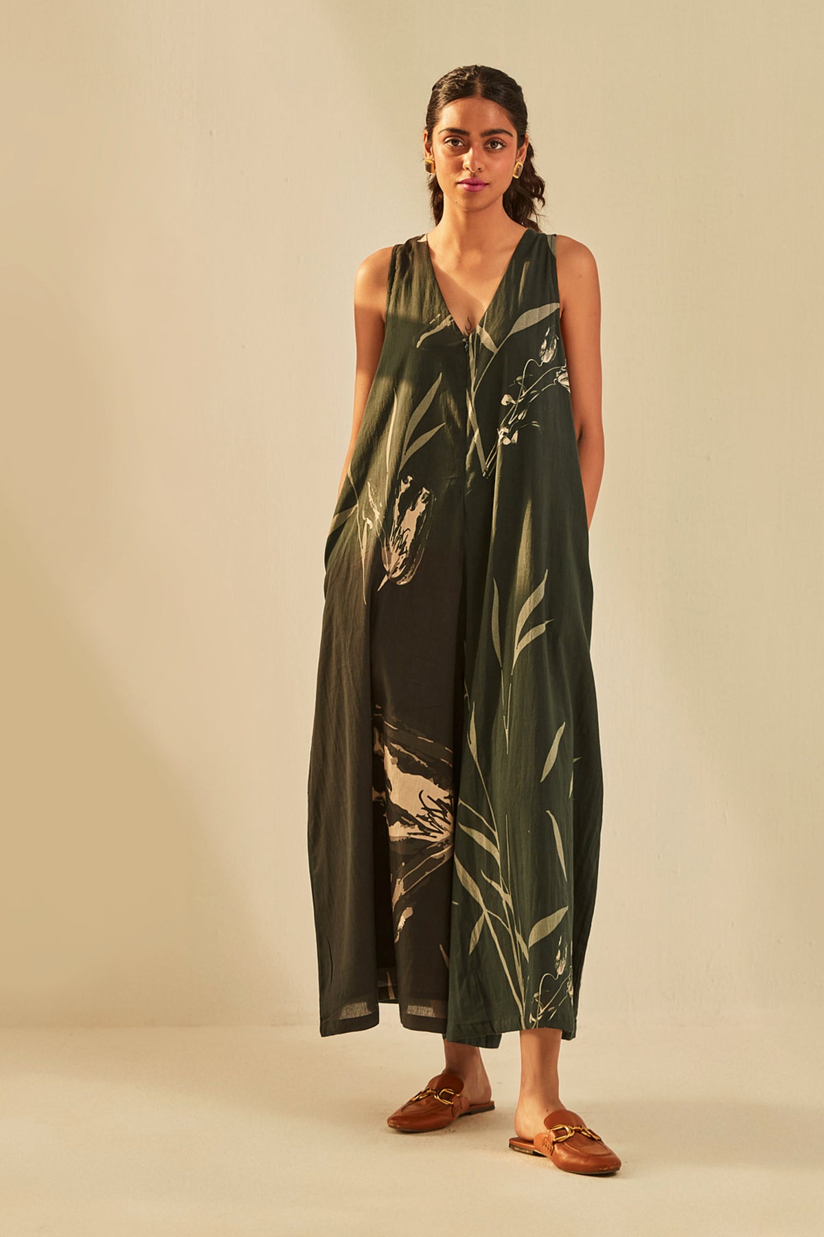 Twilight Black Green Jumpsuit