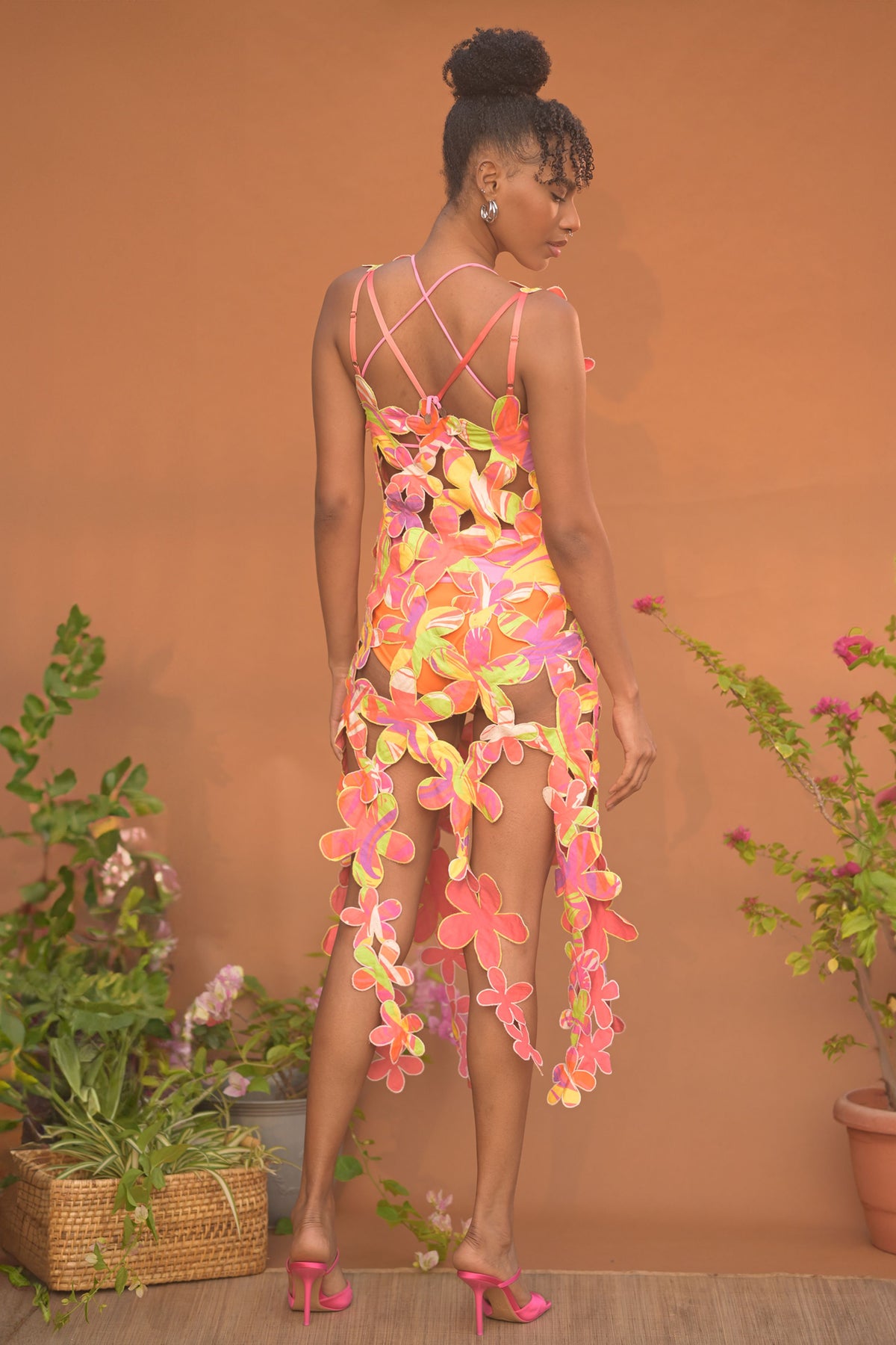 Malibu Cutwork Floral Maxi