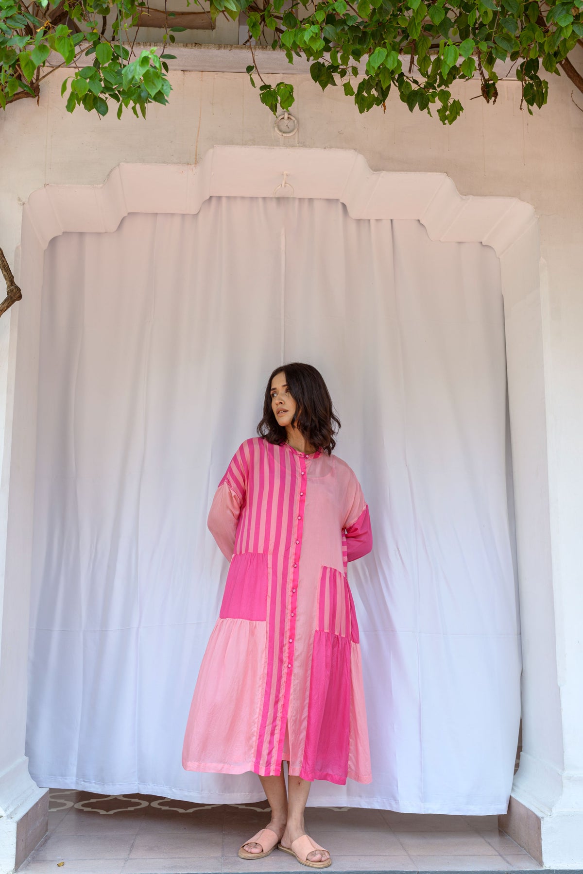 Color Blocked Dress