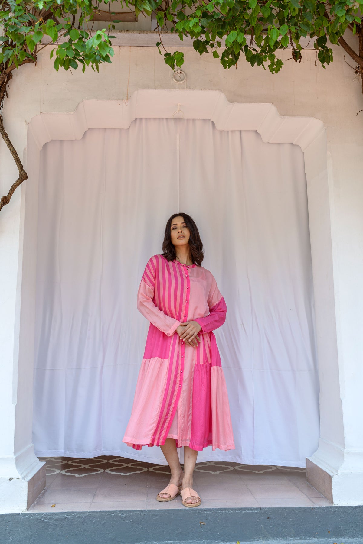 Color Blocked Dress