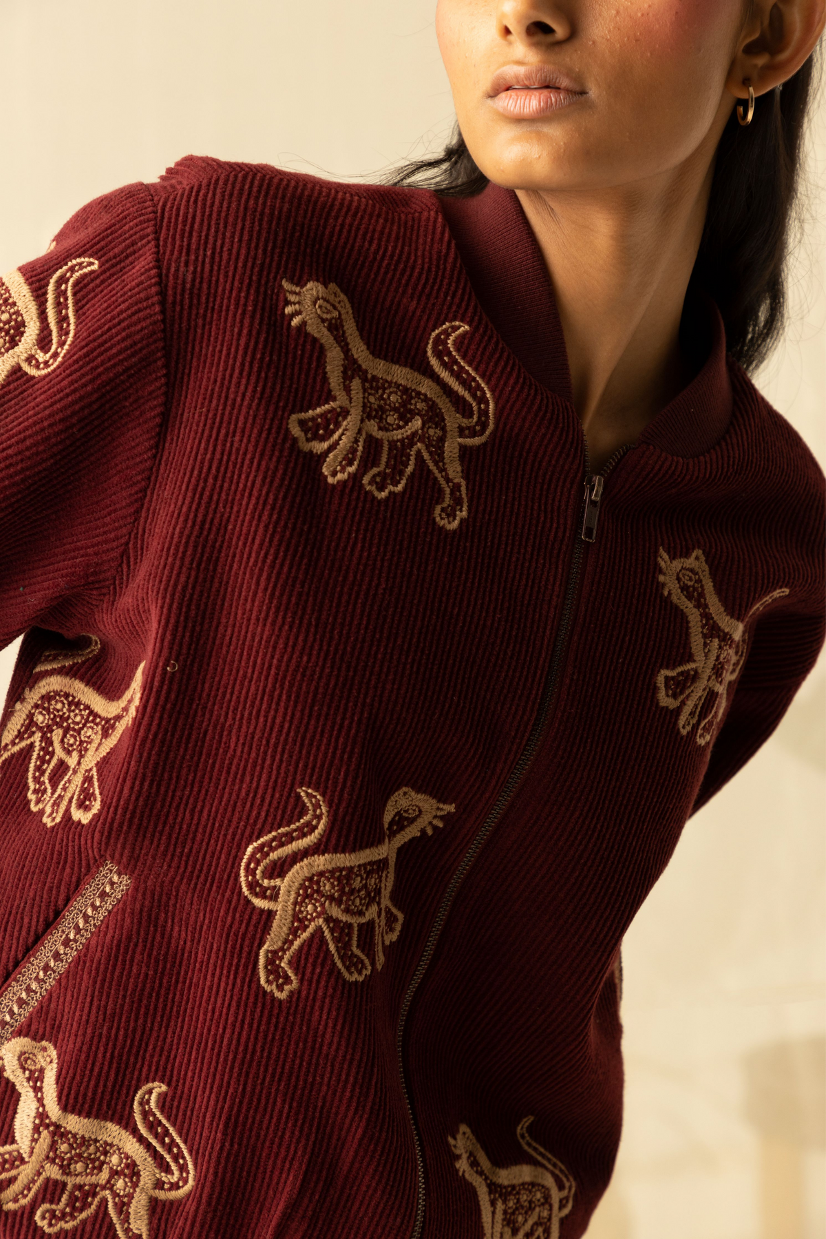 Ruby Flamingo Bomber
