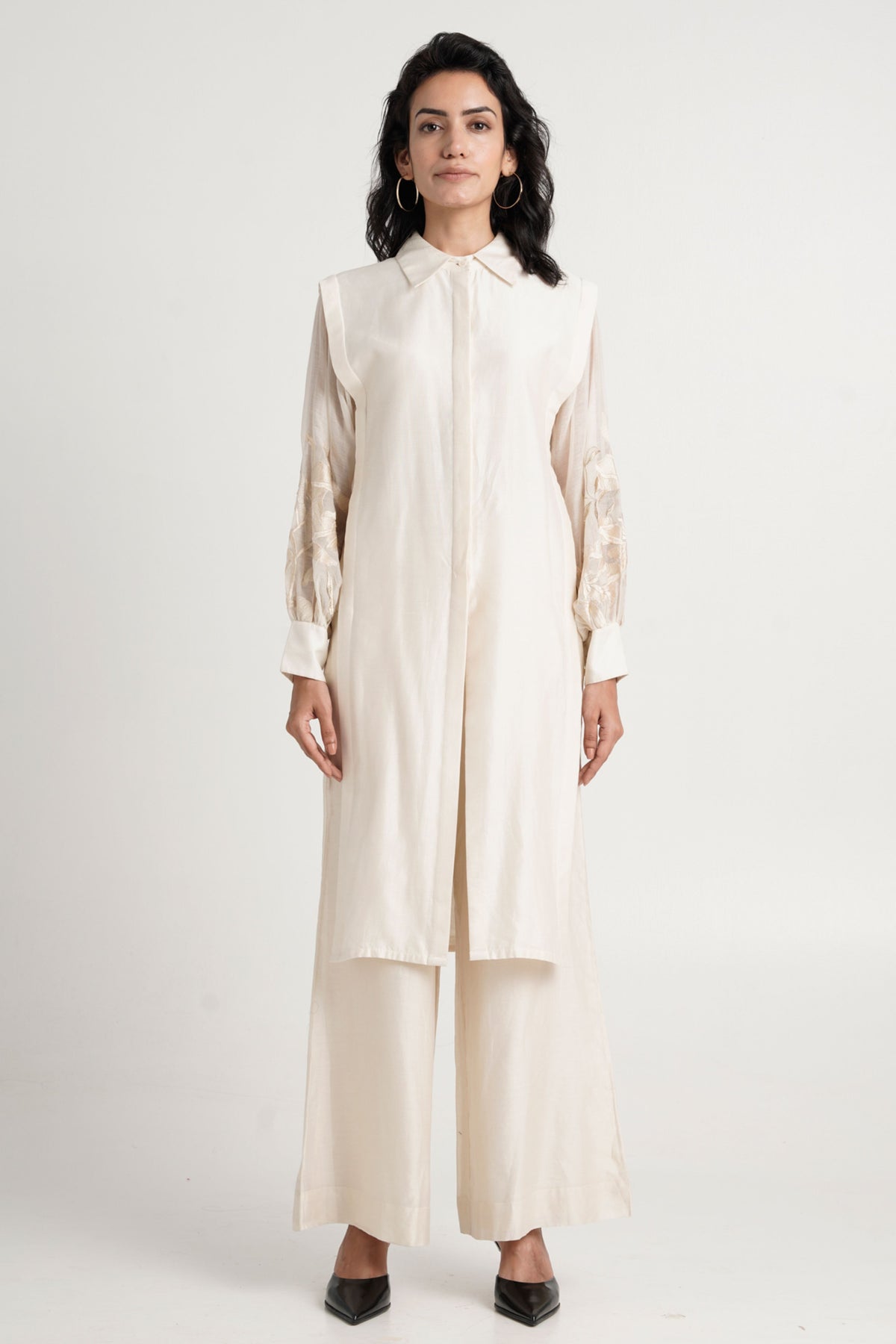 Ivory Hostess Kurta Set