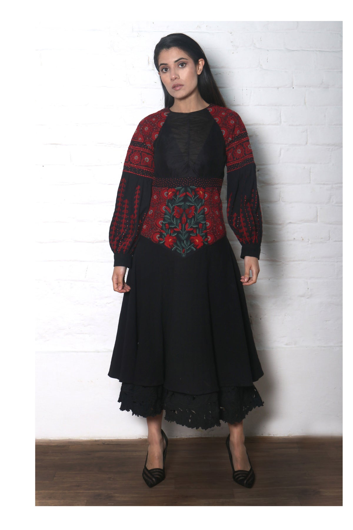 Black kala cotton  dress