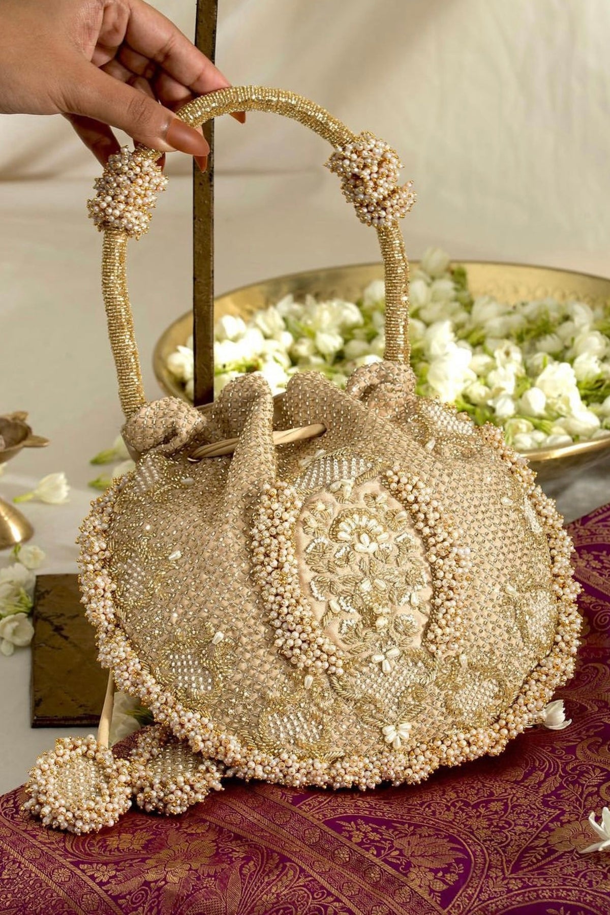 Suhani Gold Potli Bag