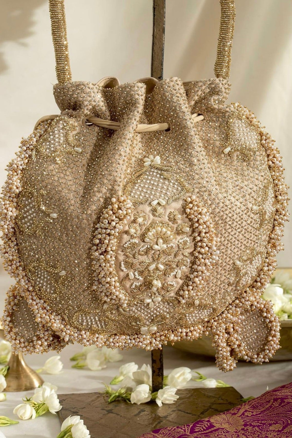 Suhani Gold Potli Bag