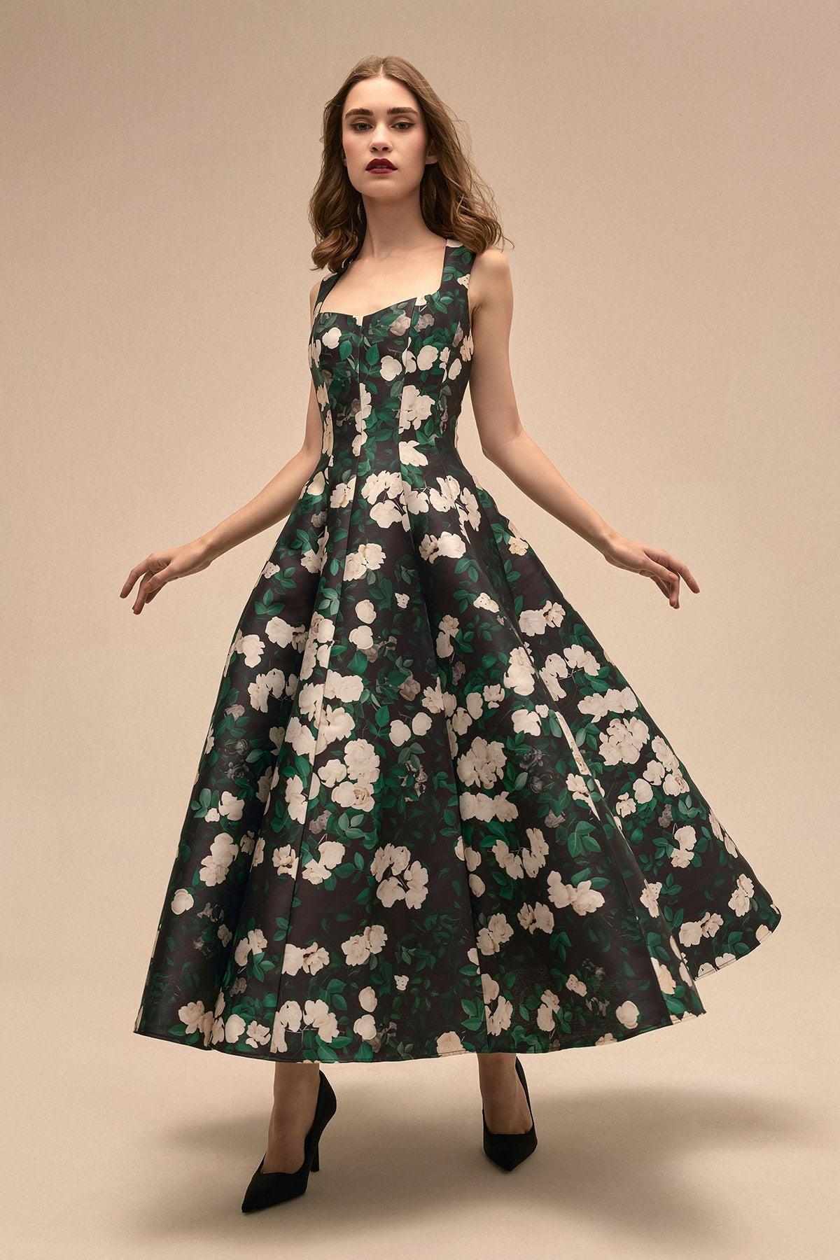 Ivory Queen Anne Midi