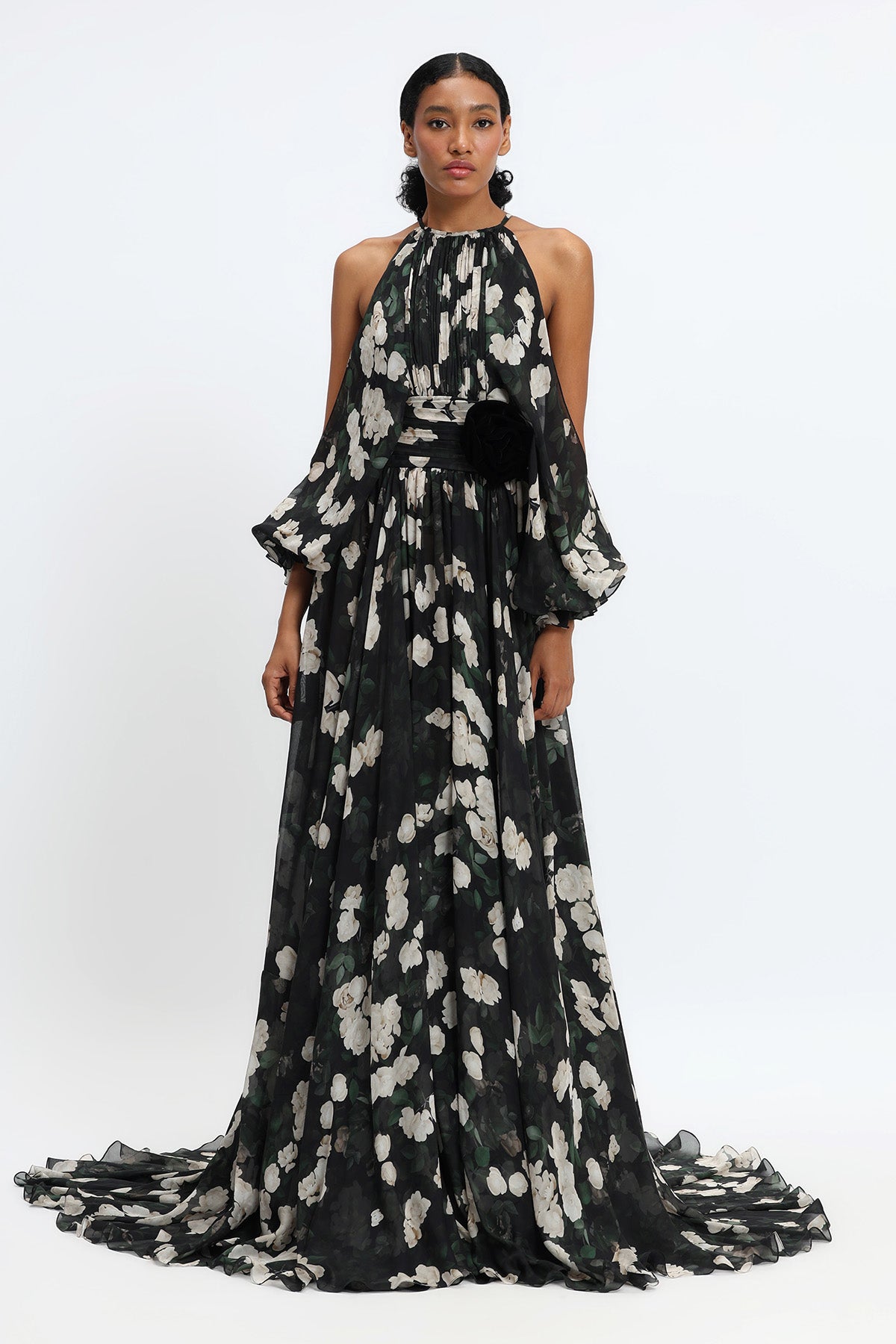 Halter Neck Gown
