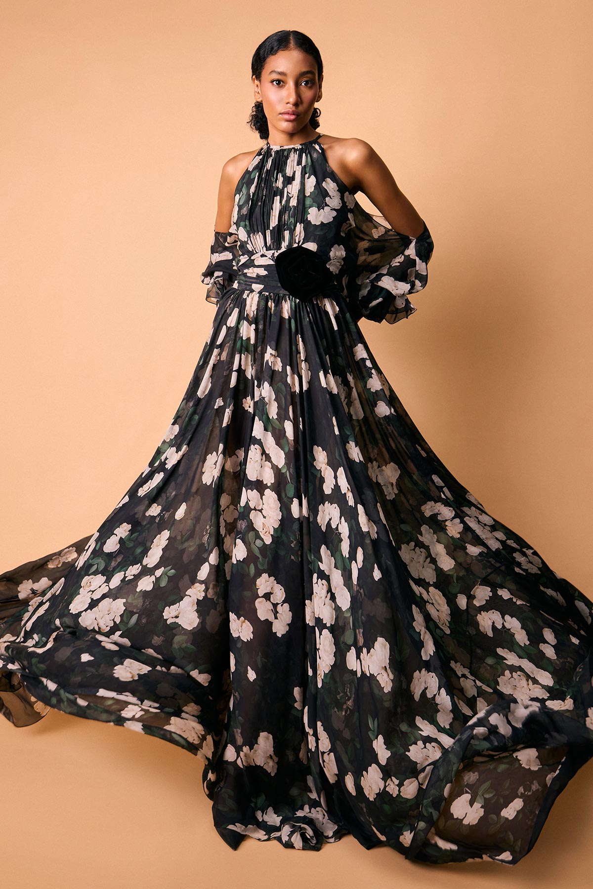 Halter Neck Gown