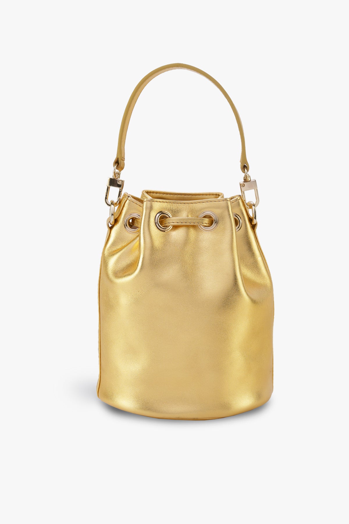 Goddess Gold  Bombay Bucket Bag