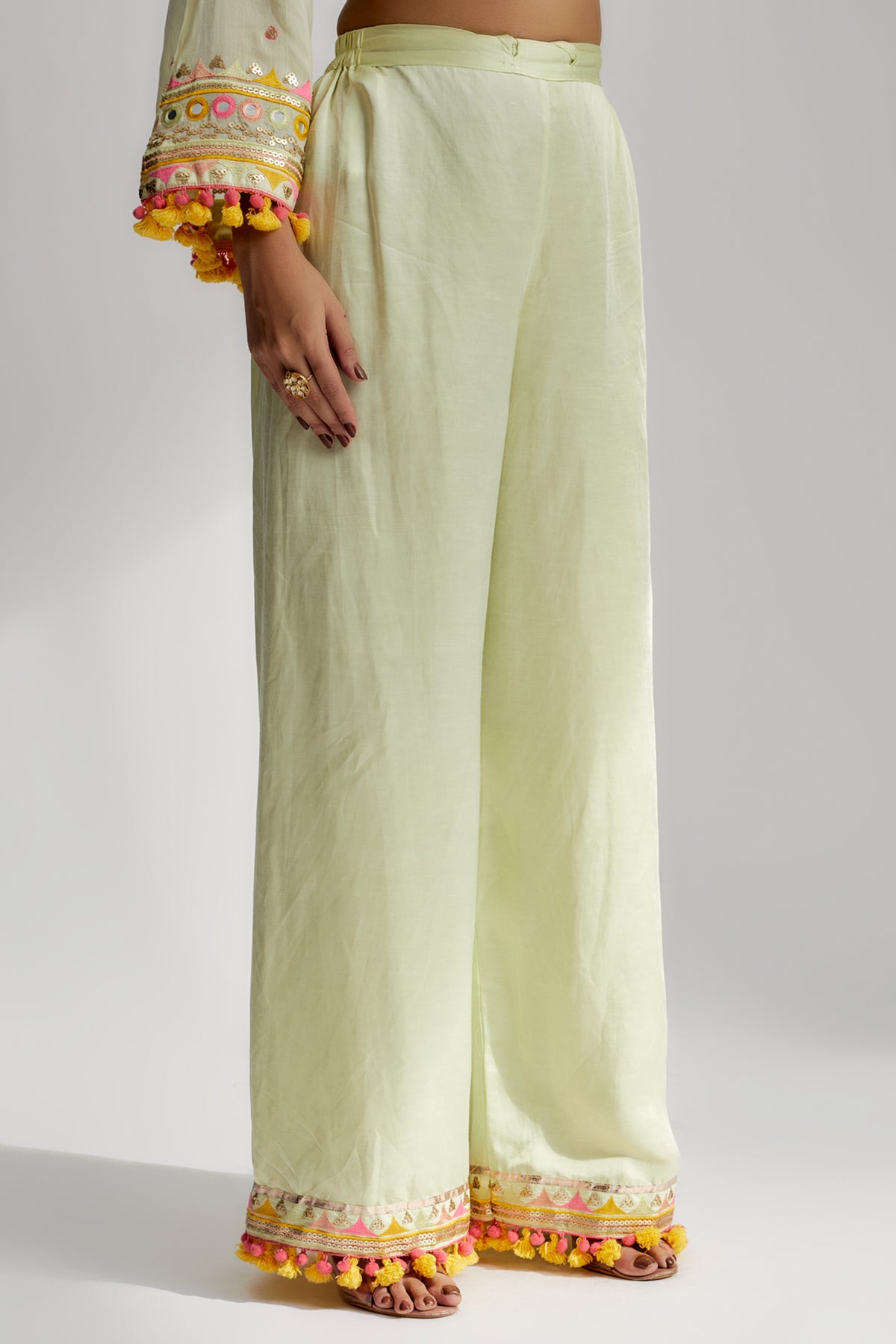 Nishika Long Kurta With Palazo