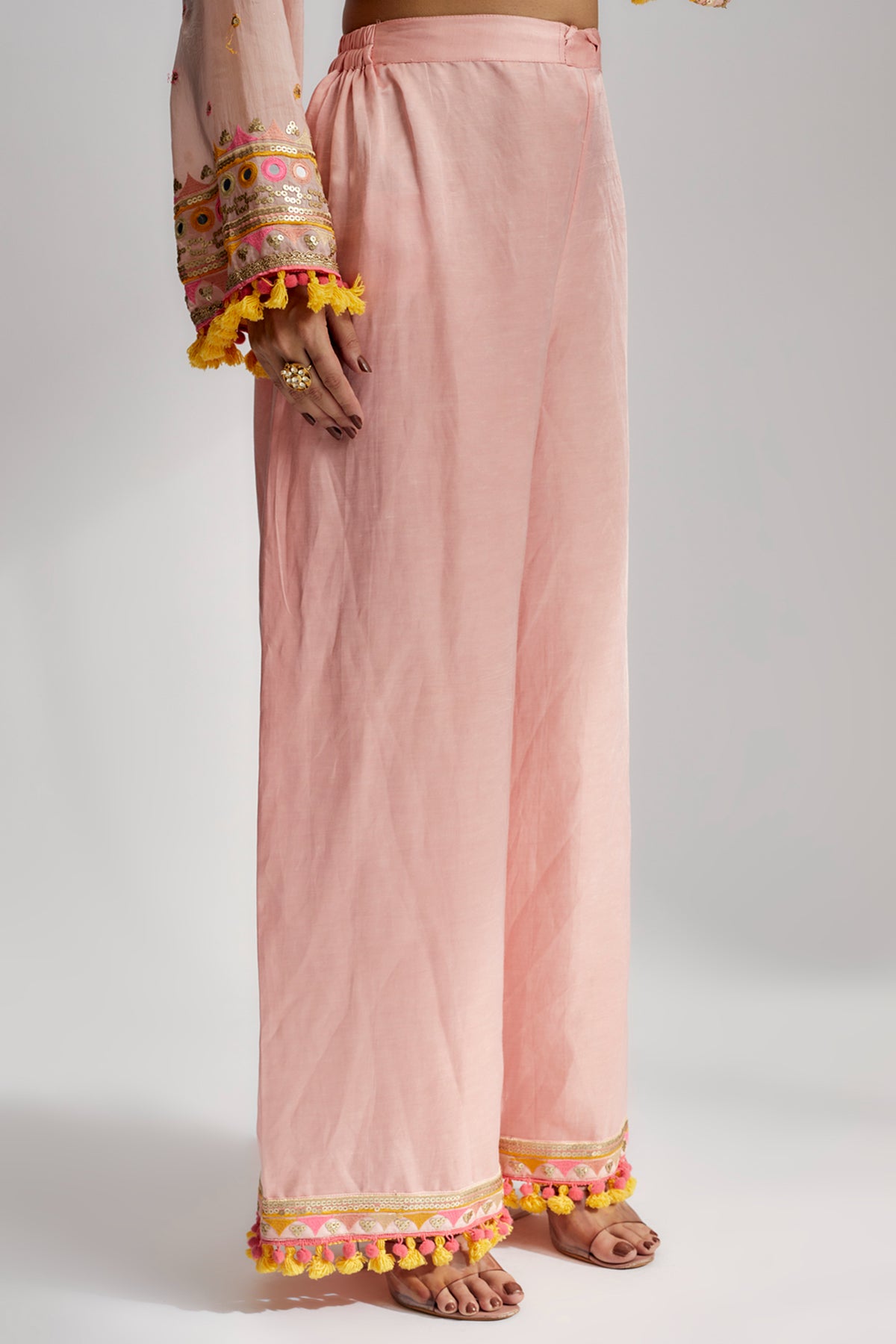 Nishika Long Kurta With Palazo