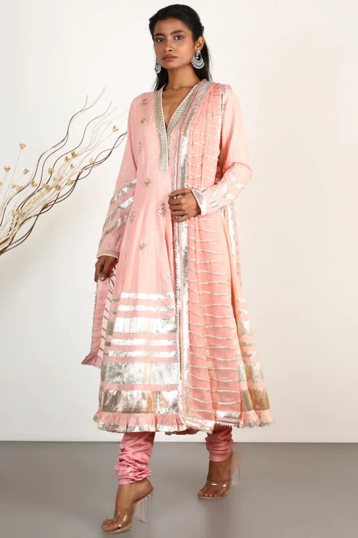 Sitara anarkali churidar set