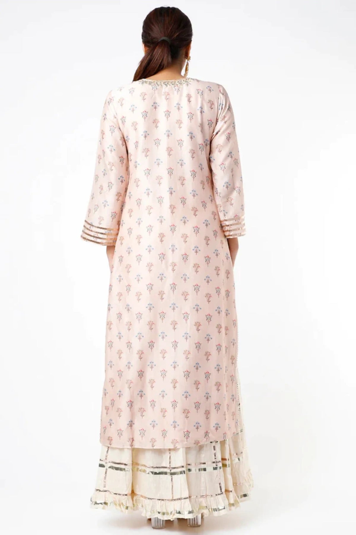 Mogra tunic with sharara