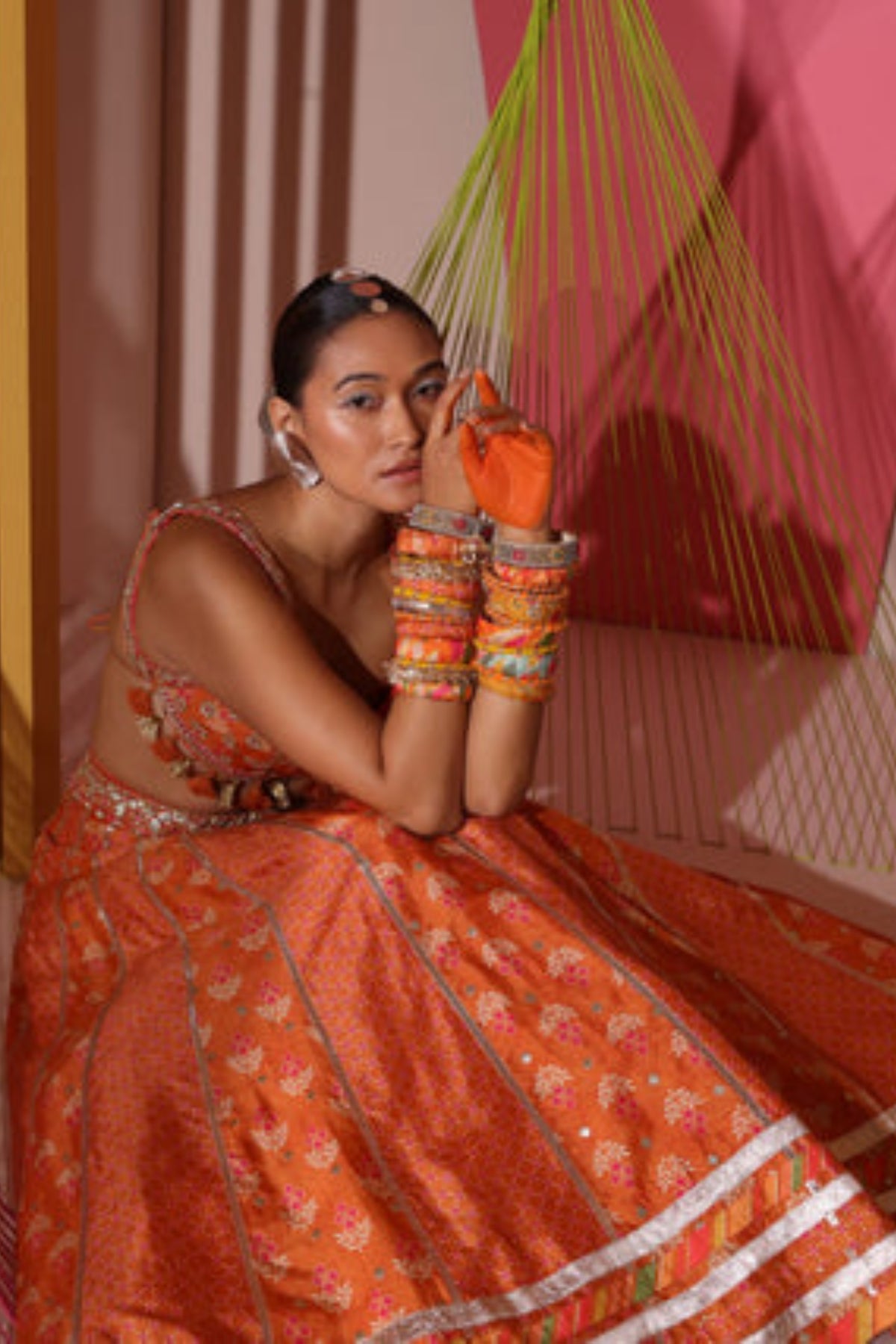 Tilla Lehenga Set