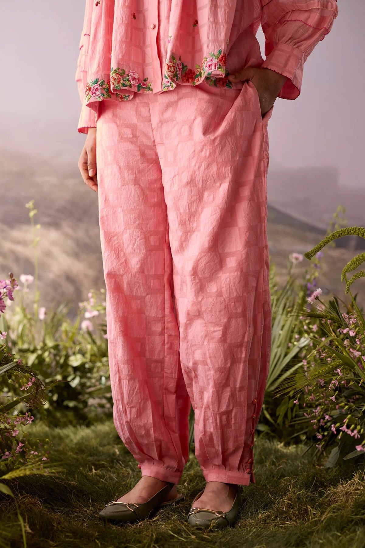 Rose Balloon Pants