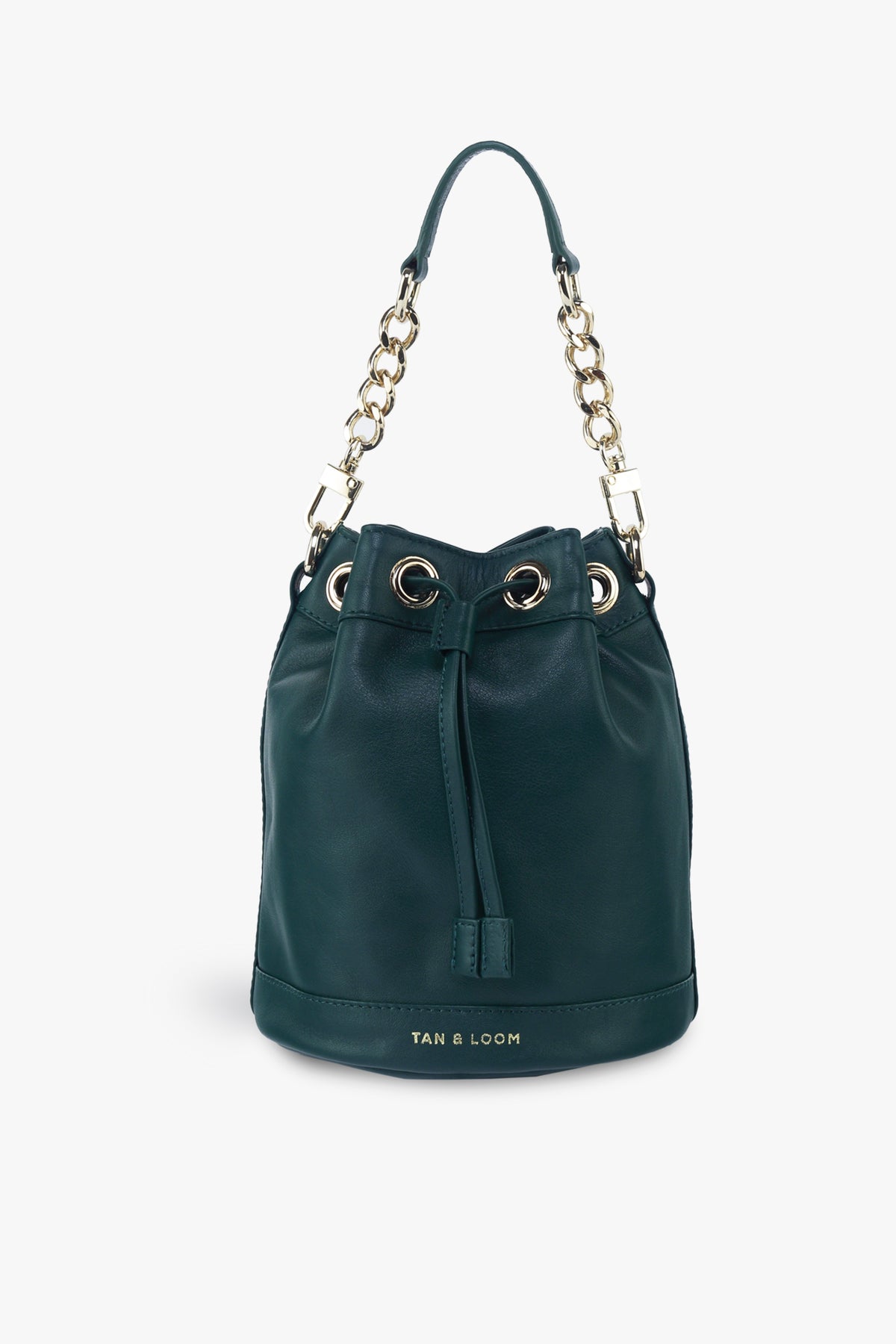 Forrest Green  Bombay Bucket Bag