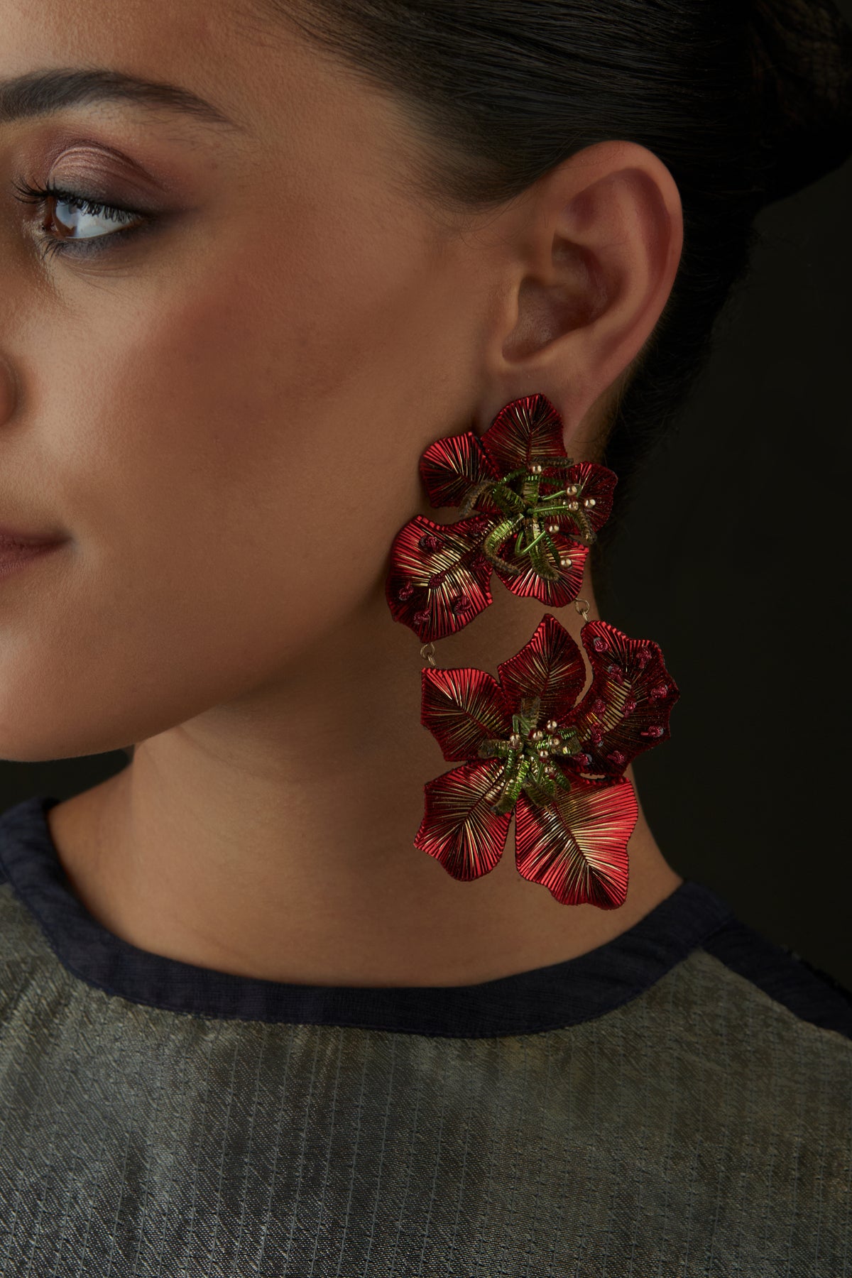 Gulmohar Grand Duo Earrings