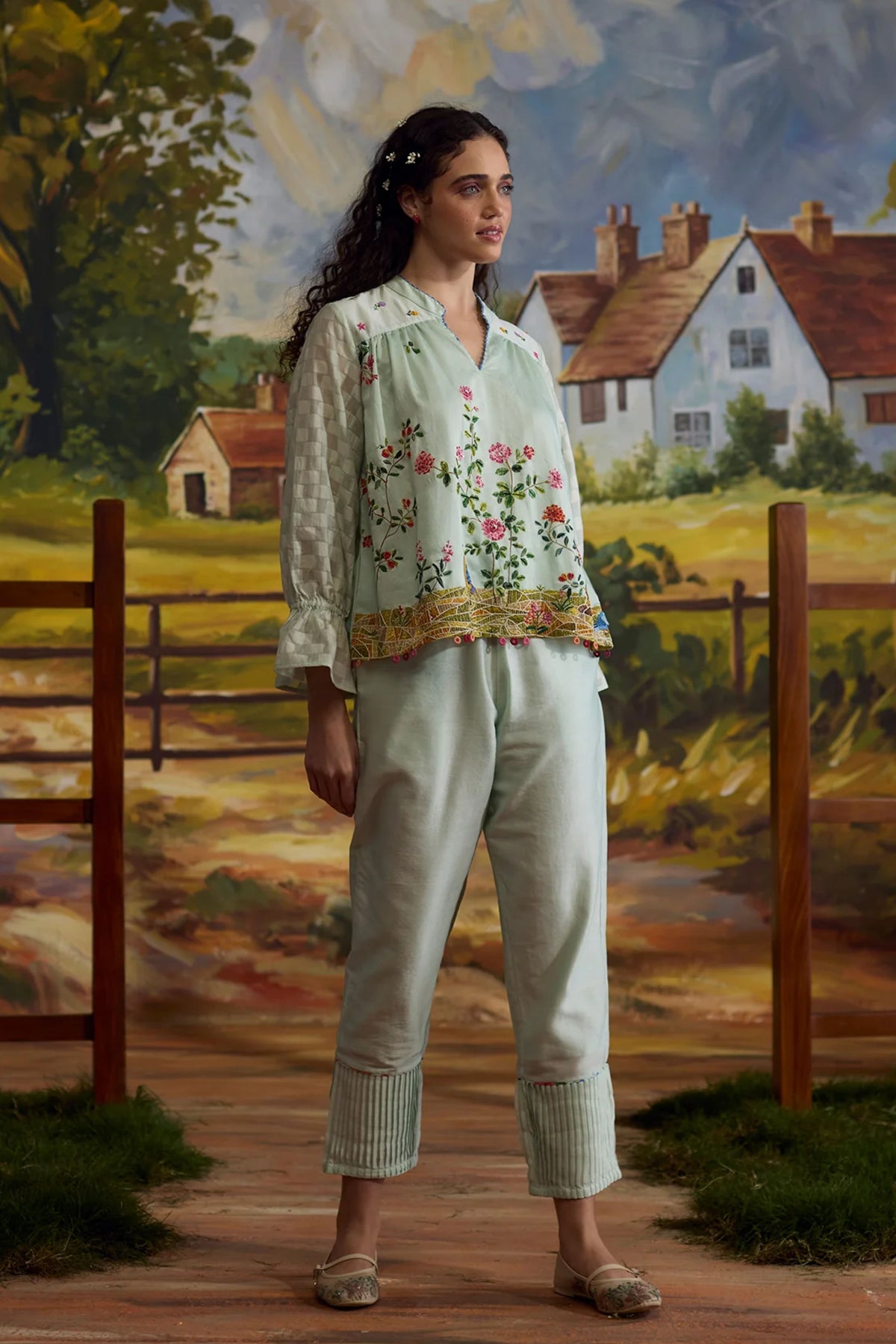 Meadow Floral Top