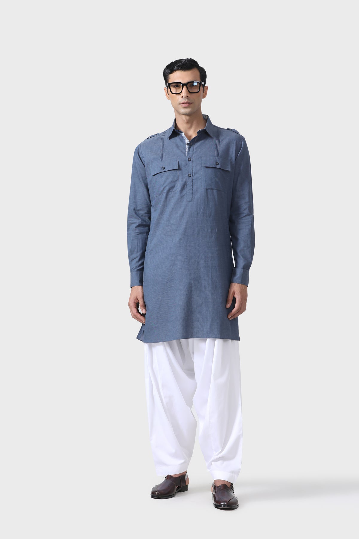 Regal Comfort Grey Kurta