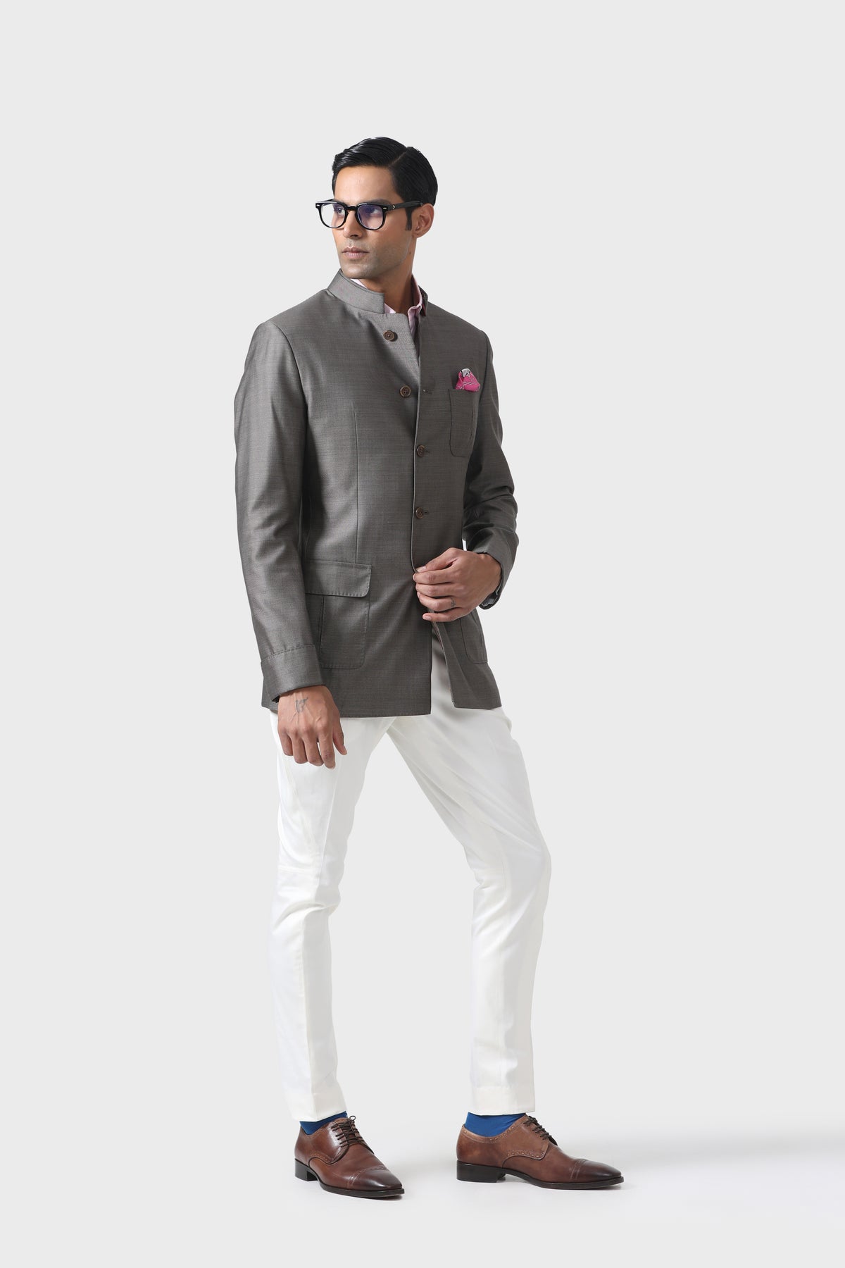 Opulent Comfort Unveiling Bandhgala Jacket