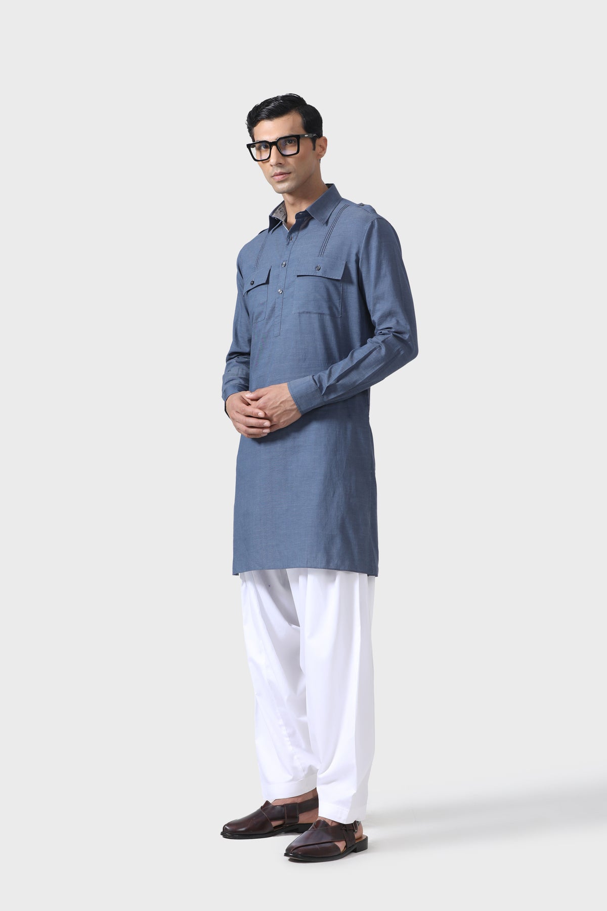 Regal Comfort Grey Kurta