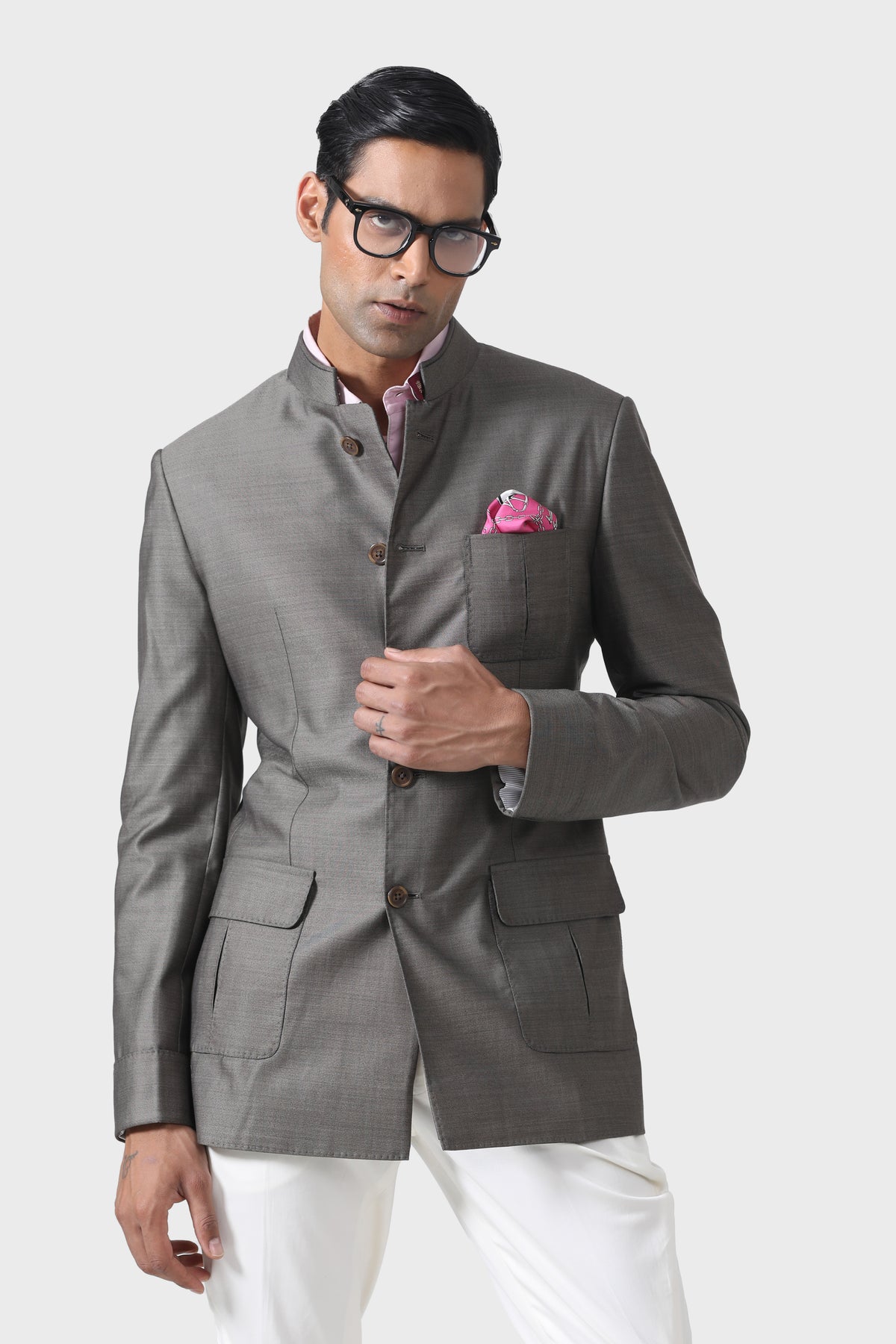 Opulent Comfort Unveiling Bandhgala Jacket