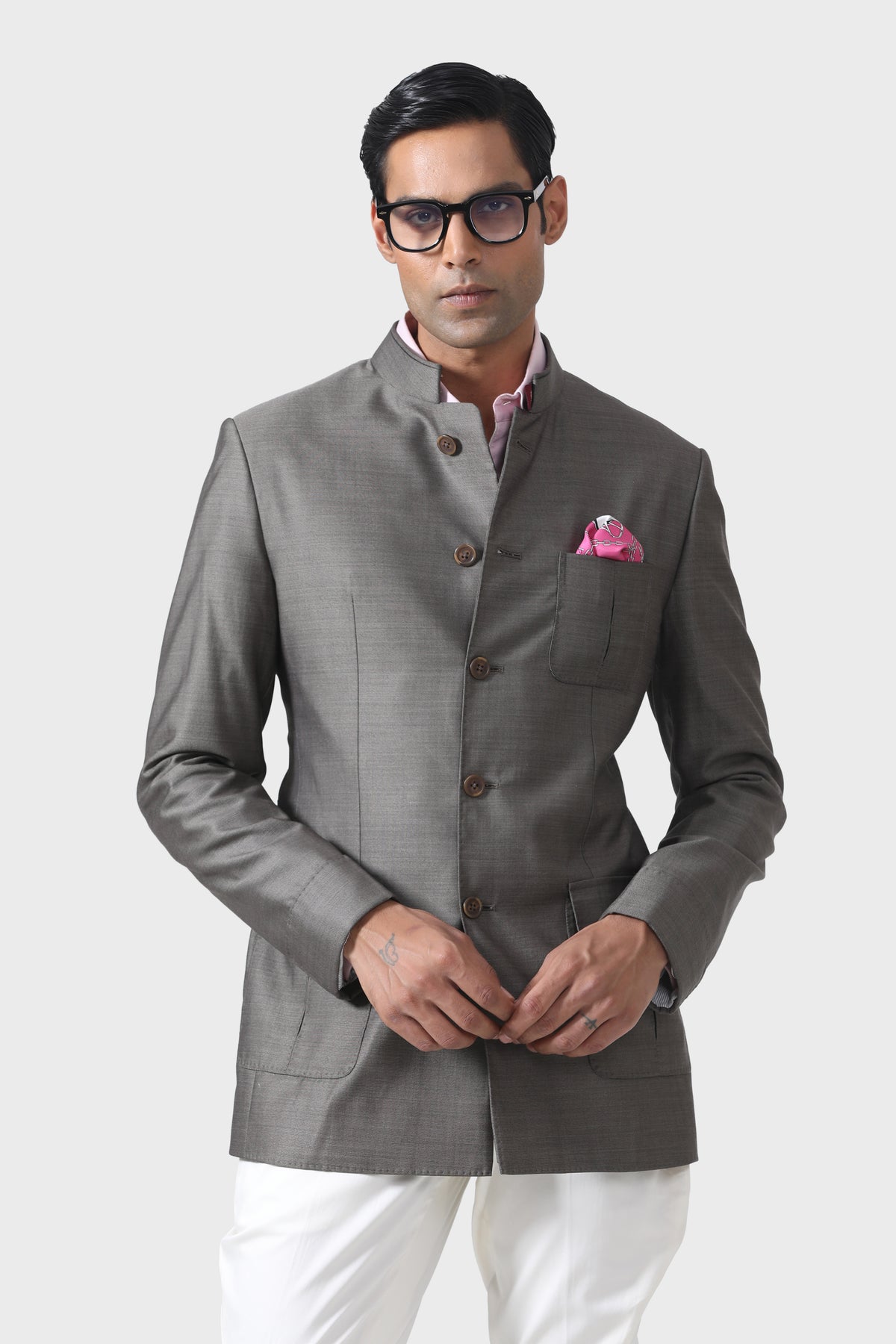 Opulent Comfort Unveiling Bandhgala Jacket