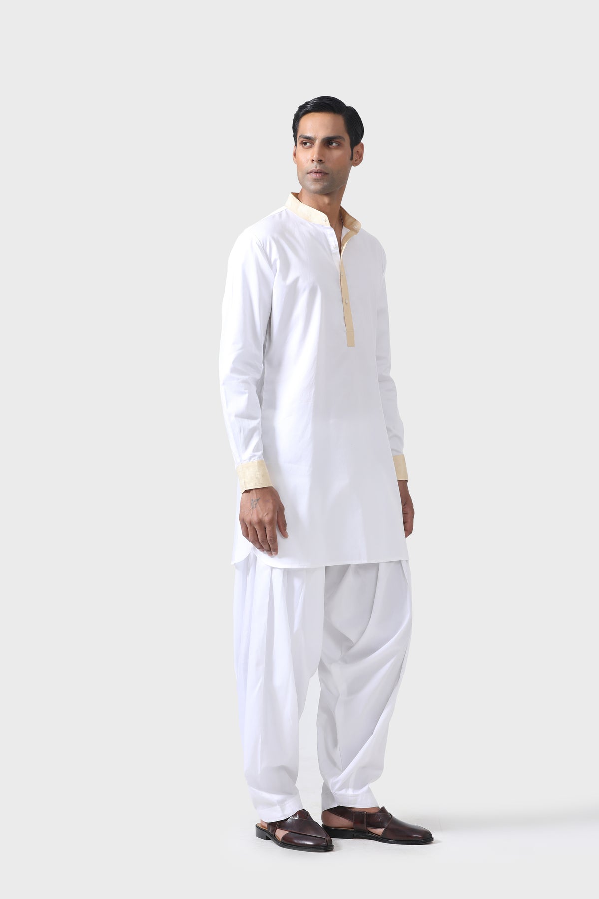 Elegant Excellence Bespoke Pathani Suit