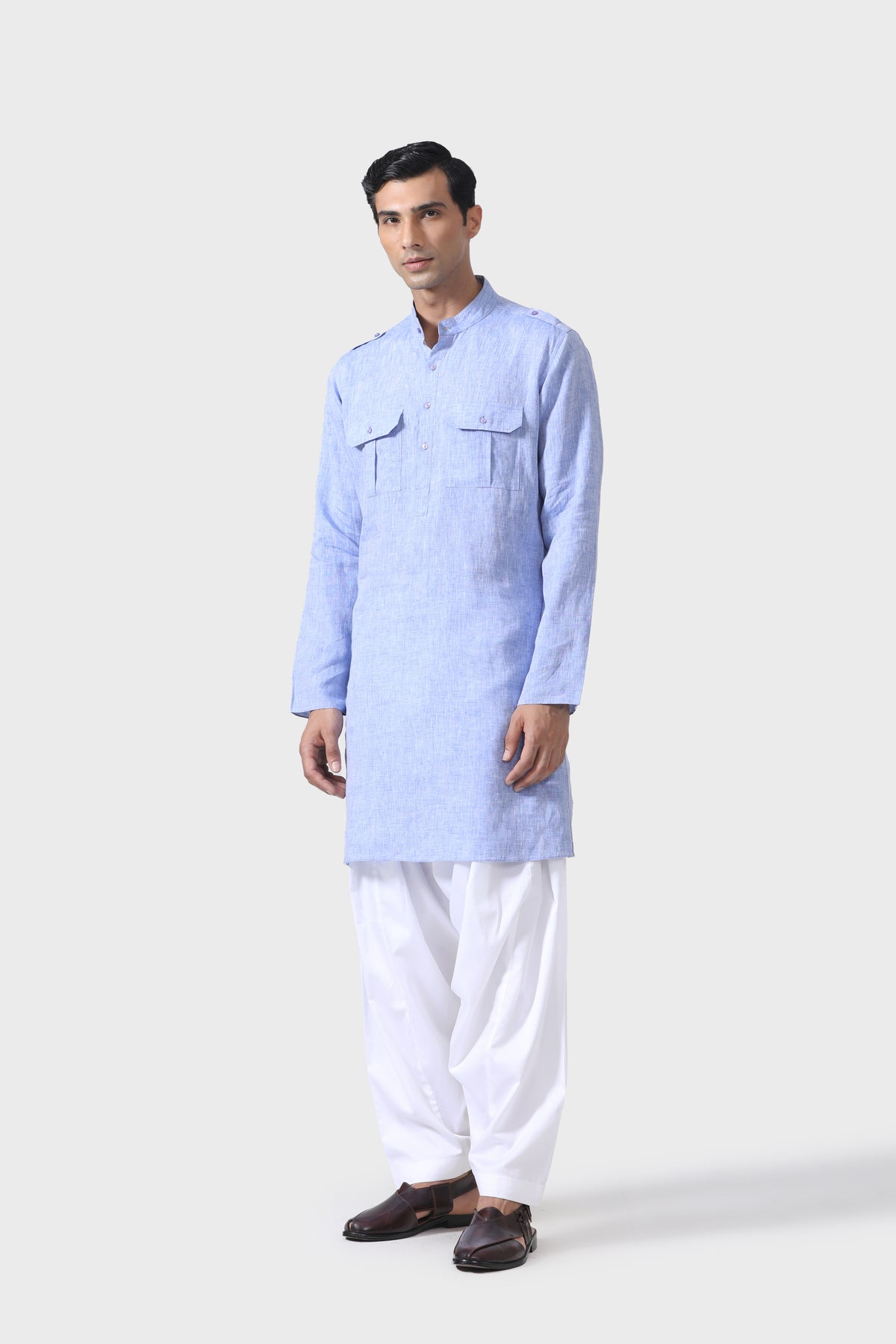 Regal Comfort Light Blue Kurta