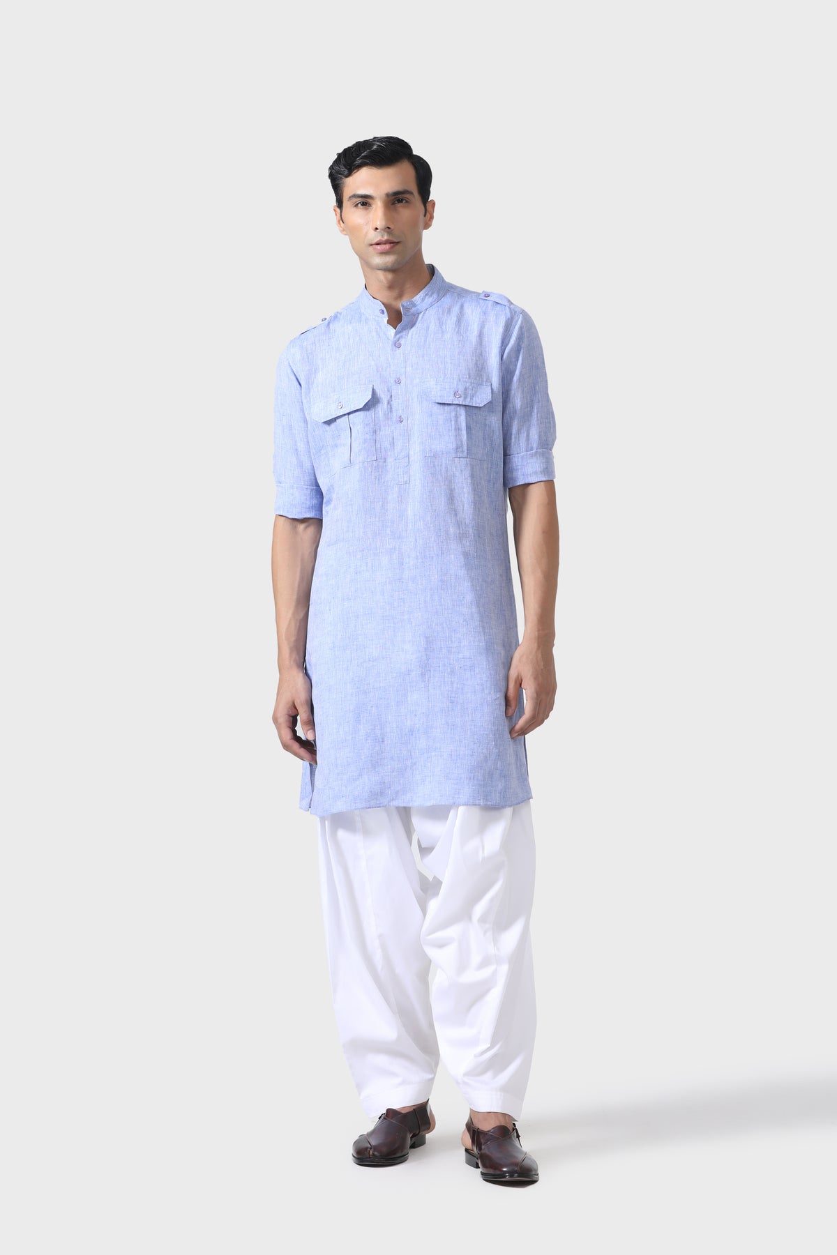 Regal Comfort Light Blue Kurta