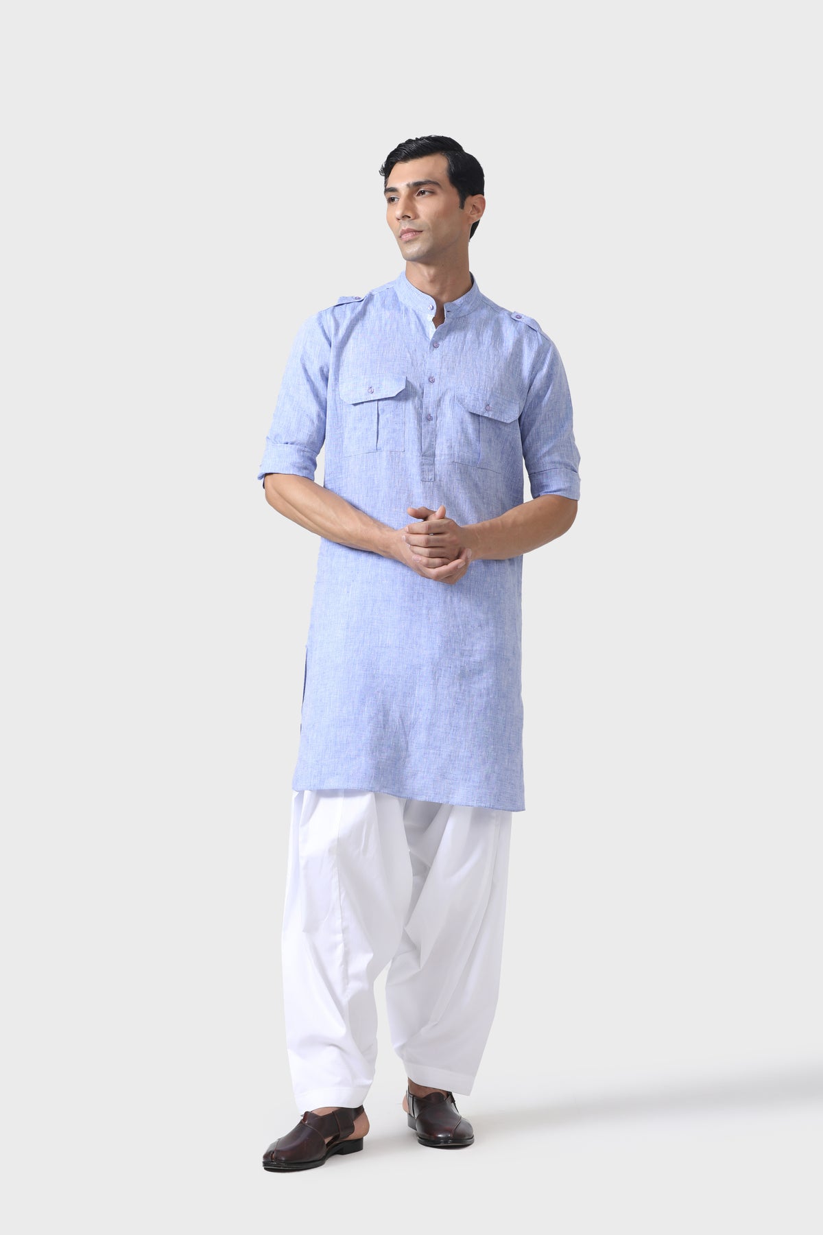 Regal Comfort Light Blue Kurta