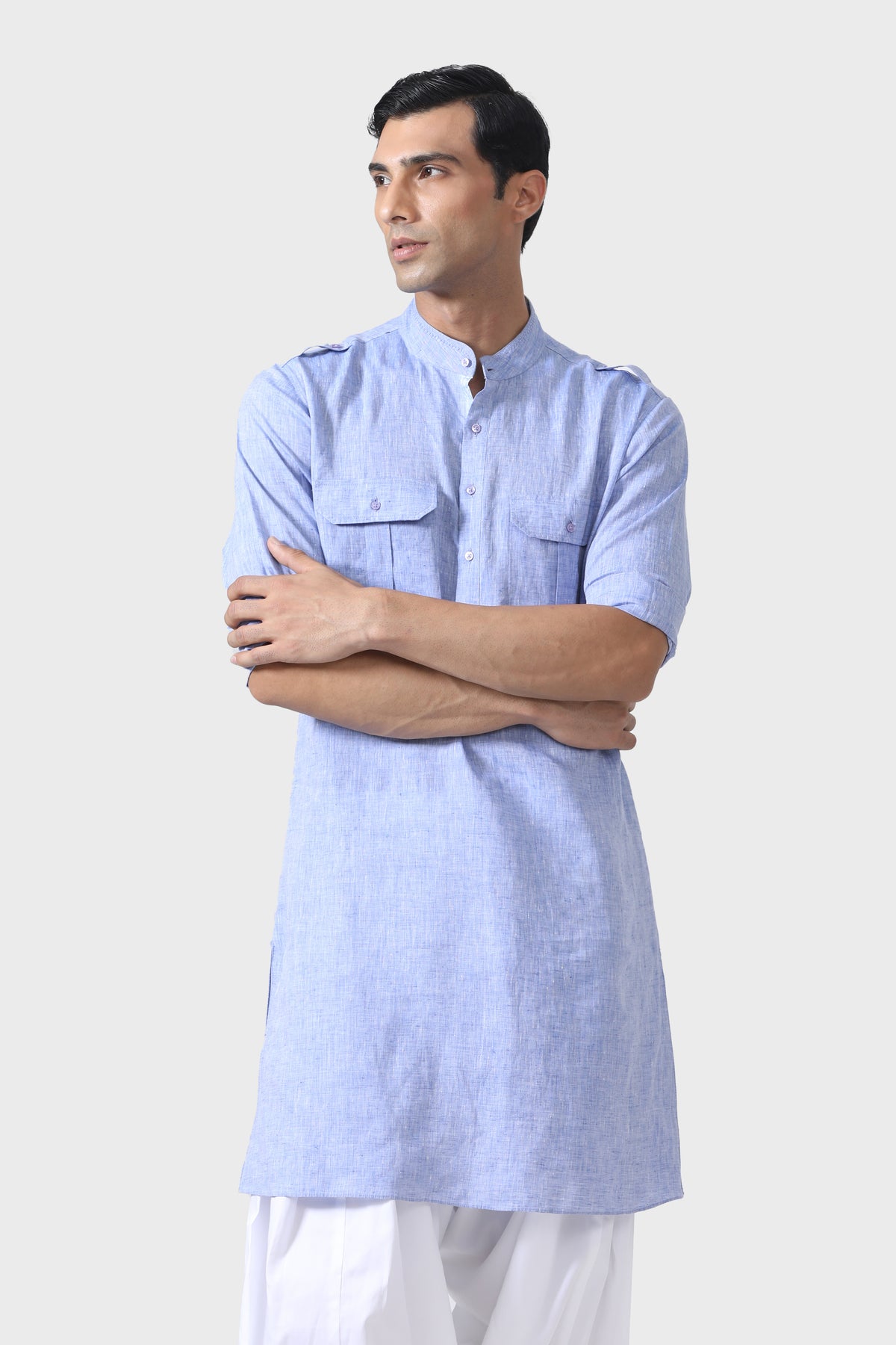 Regal Comfort Light Blue Kurta