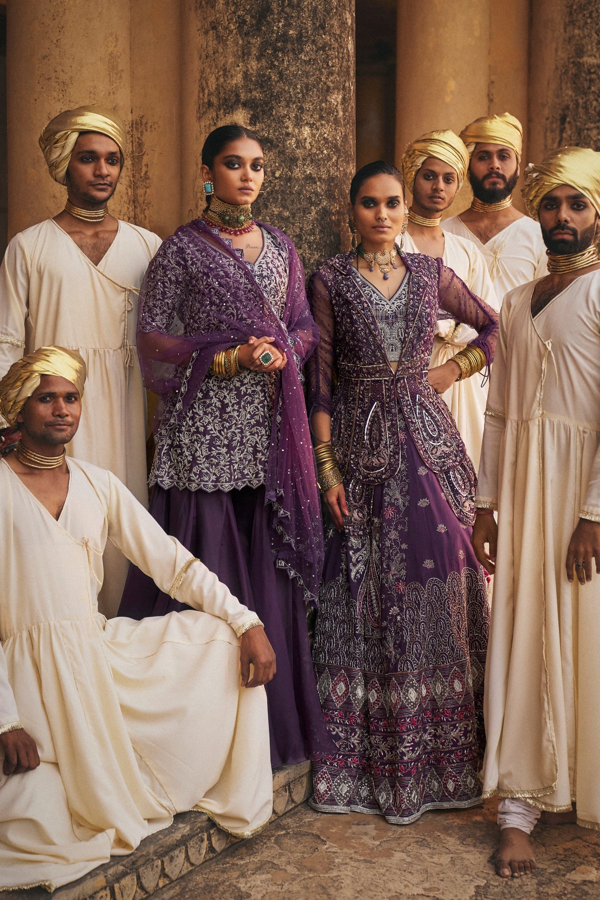 Jamuni Luna Sharara Set