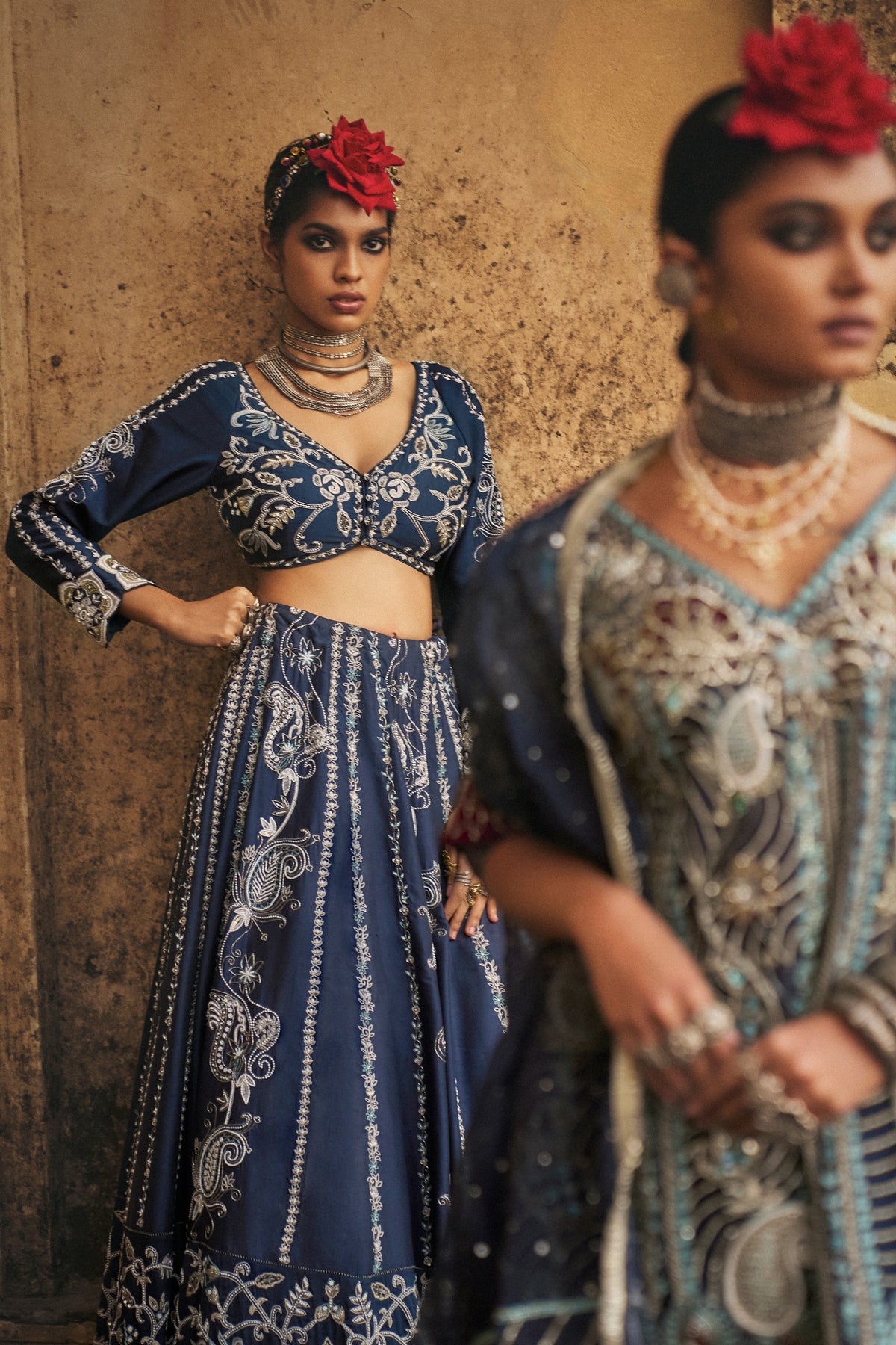 Neel Aasmeen Lehenga Set